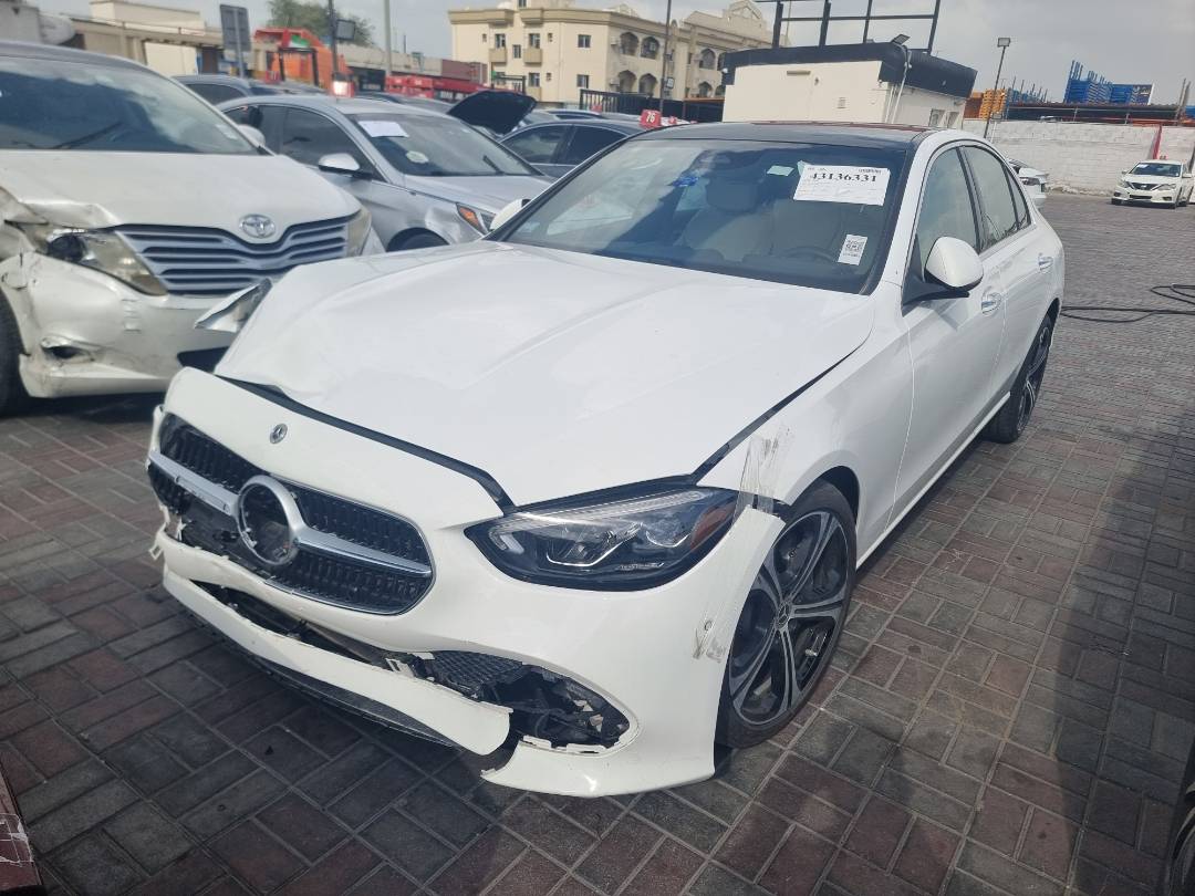 2025 MERCEDES BENZ C300 — 2836 Miles — Lot R262451 — Souq - Marhaba Auctions Used Cars - Image 4