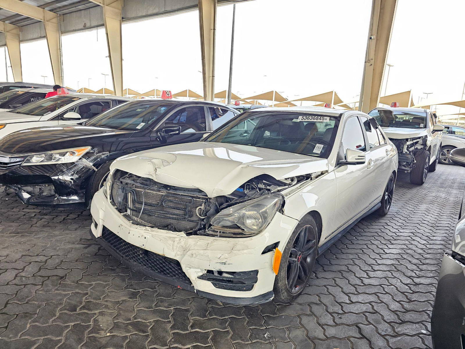 MERCEDES BENZ C-250 2013 - Marhaba Auction Used Cars - Image 5