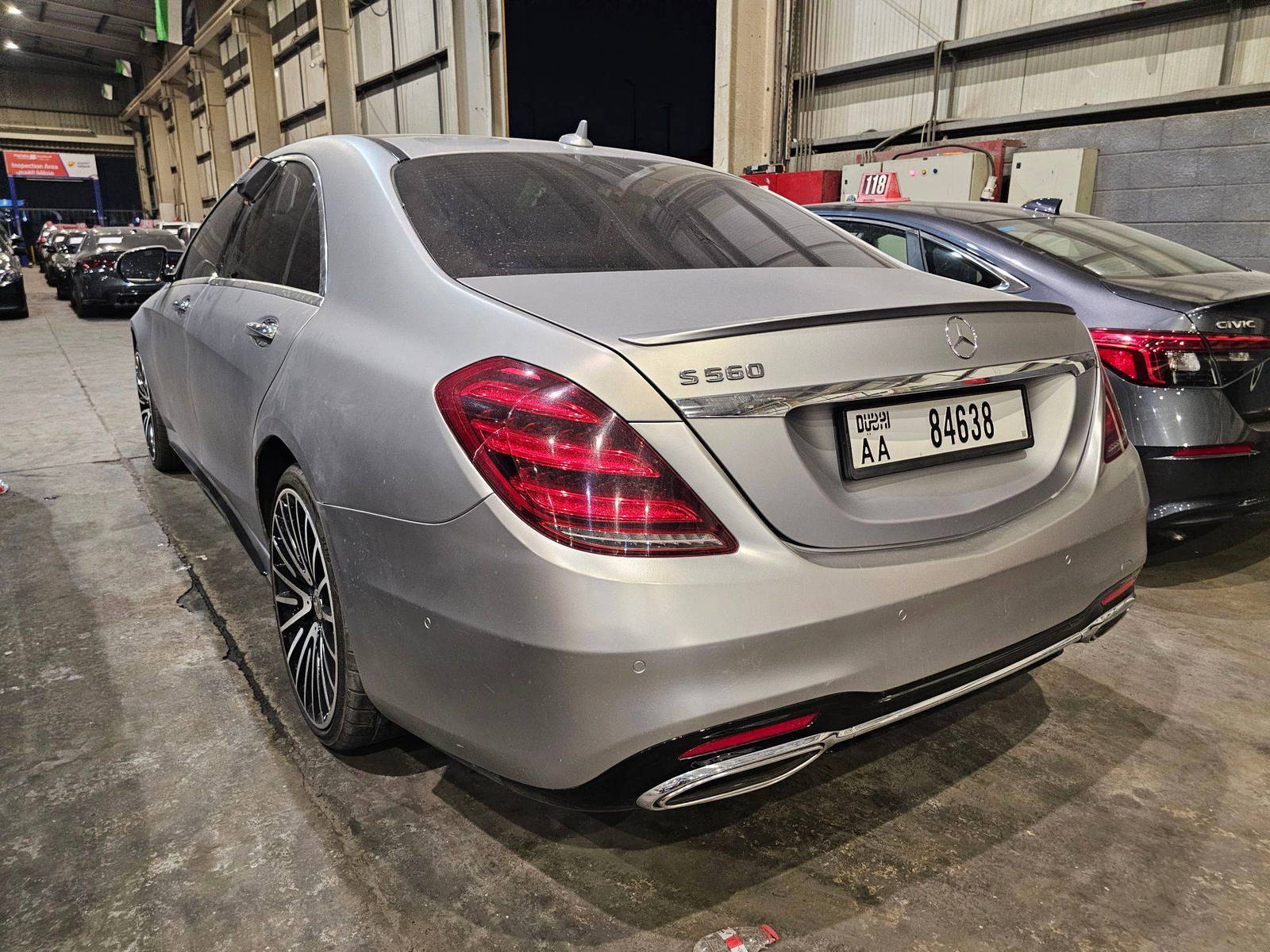2018 MERCEDES BENZ S 560 — 44993 KM — Lot B4JA417694 — Main - Marhaba Auctions Used Cars - Image 3