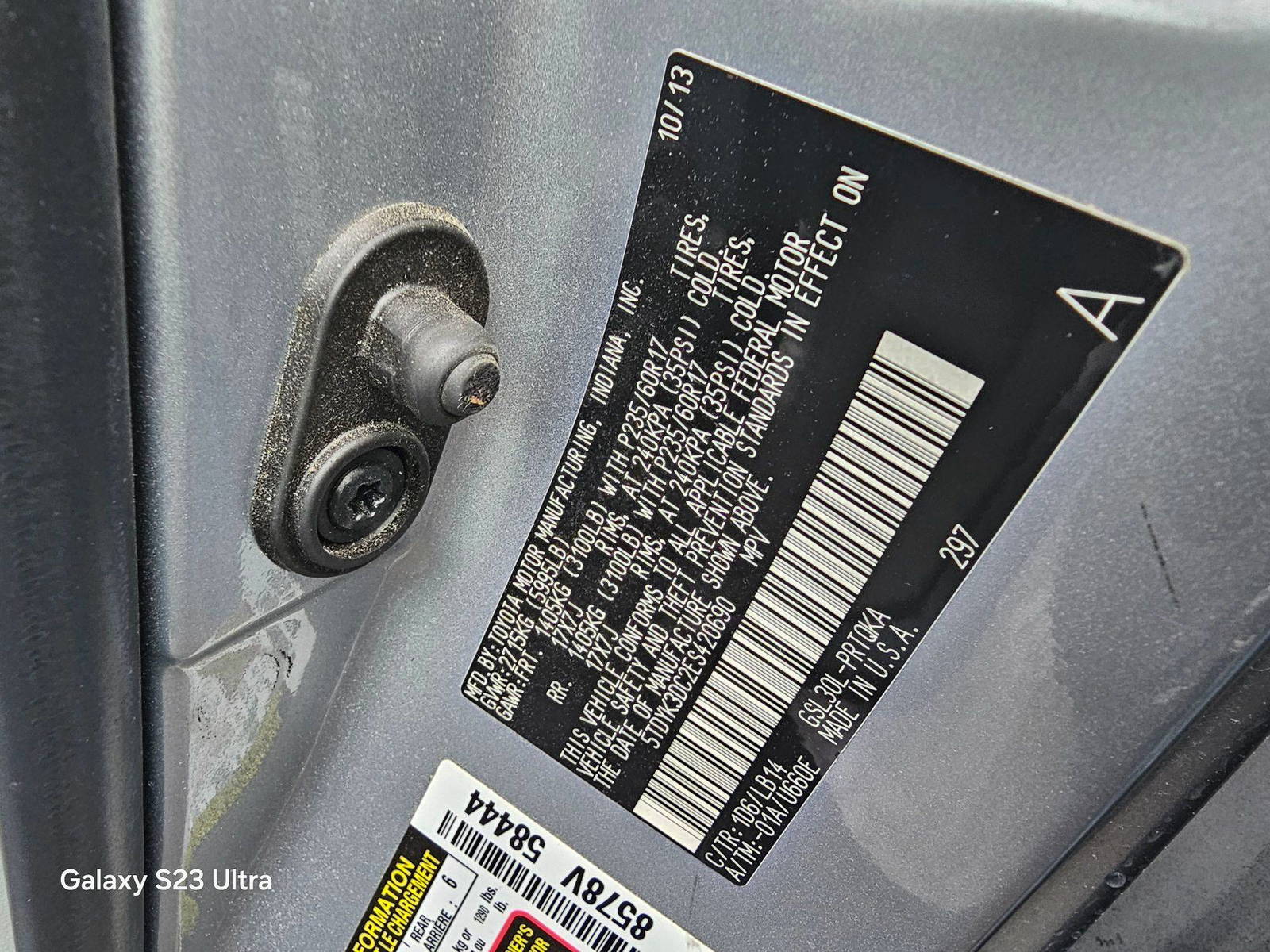 TOYOTA SIENNA 2014 - Marhaba Auction Used Cars - Image 9