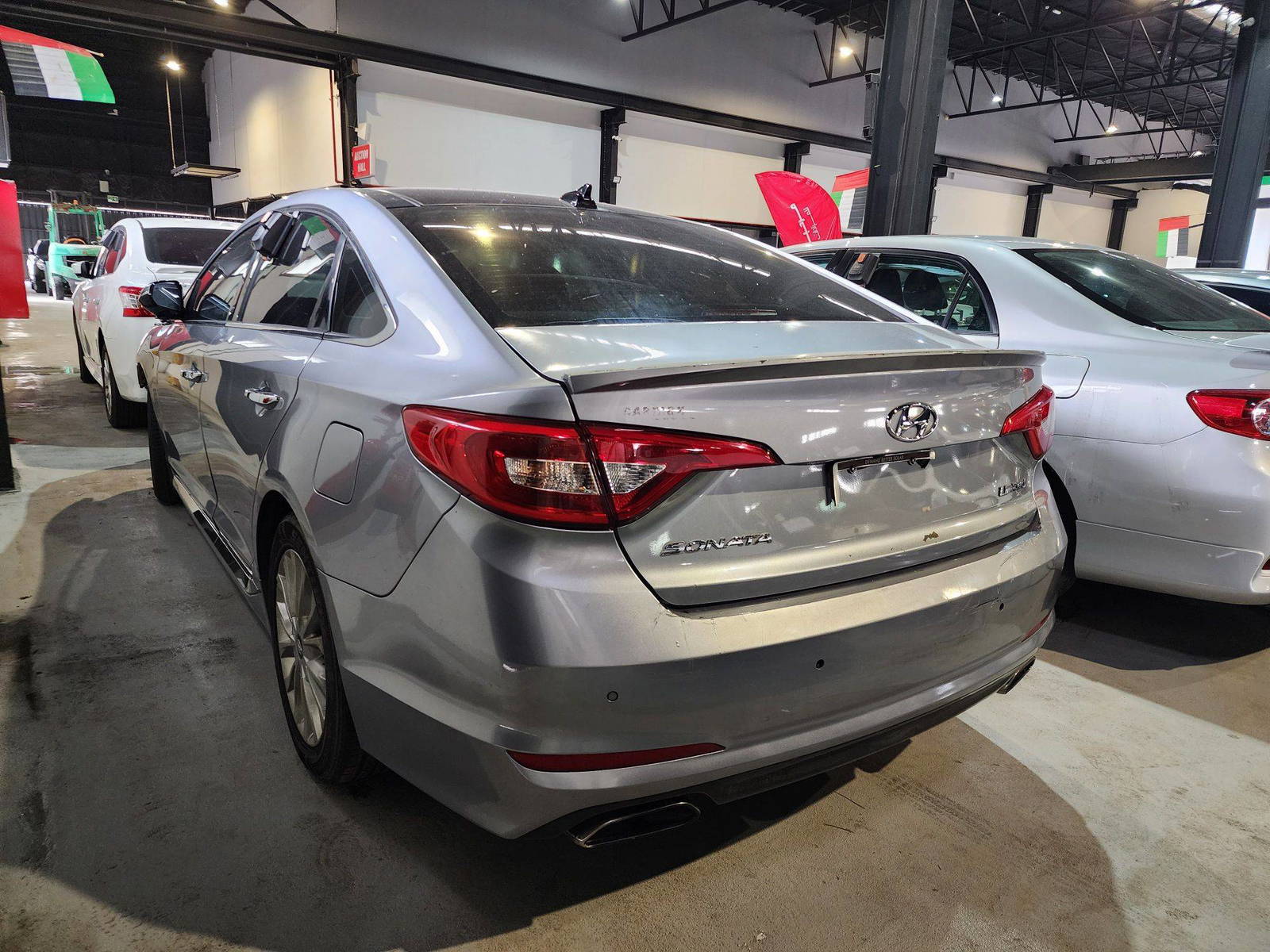 2015 HYUNDAI SONATA — 112644 Miles — Lot 34588 — Al Quoz - Marhaba Auctions Used Cars - Image 3