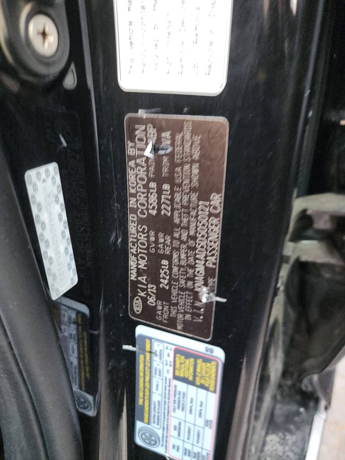 KIA OPTIMA 2013 - Marhaba Auction Used Cars - Image 11