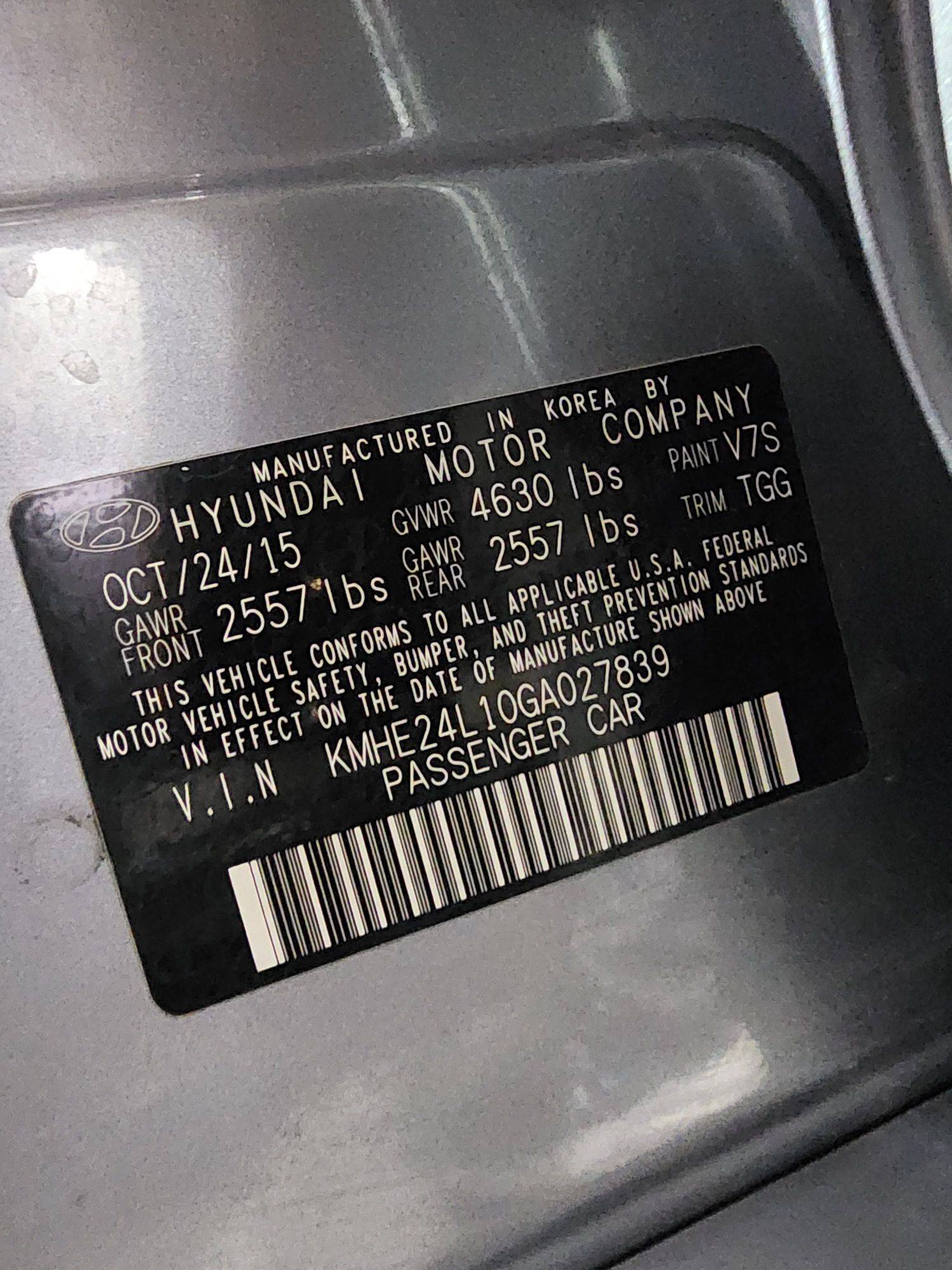 HYUNDAI SONATA 2016 - Marhaba Auction Used Cars - Image 12