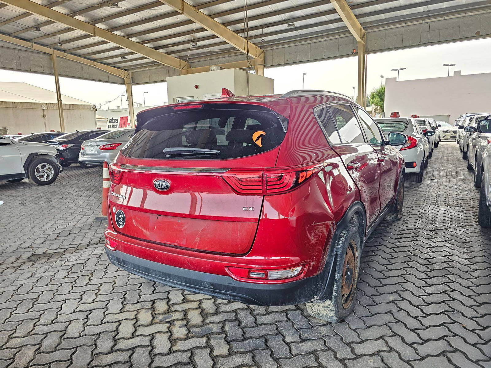 2018 KIA SPORTAGE — 79768 KM — Lot 12195931 — Ind. 12 - Marhaba Auctions Used Cars - Image 3