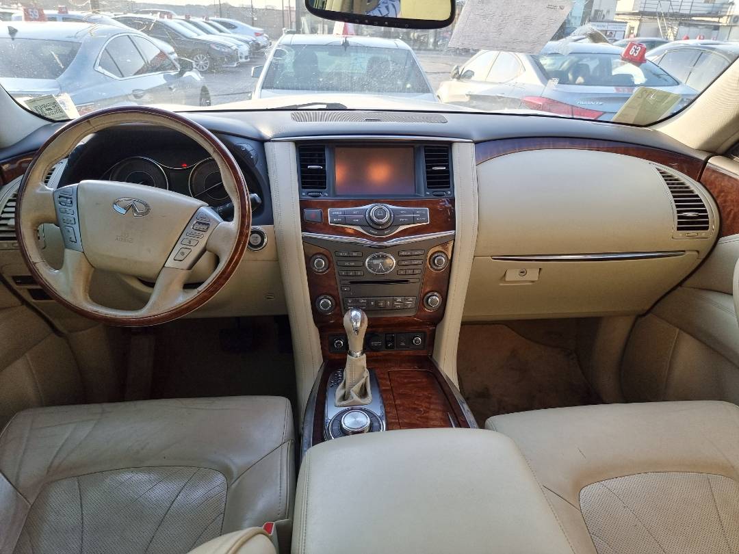 2015 INFINITI QX80 — 151131 Miles — Lot 964095 — Ind. 12 - Marhaba Auctions Used Cars - Image 7