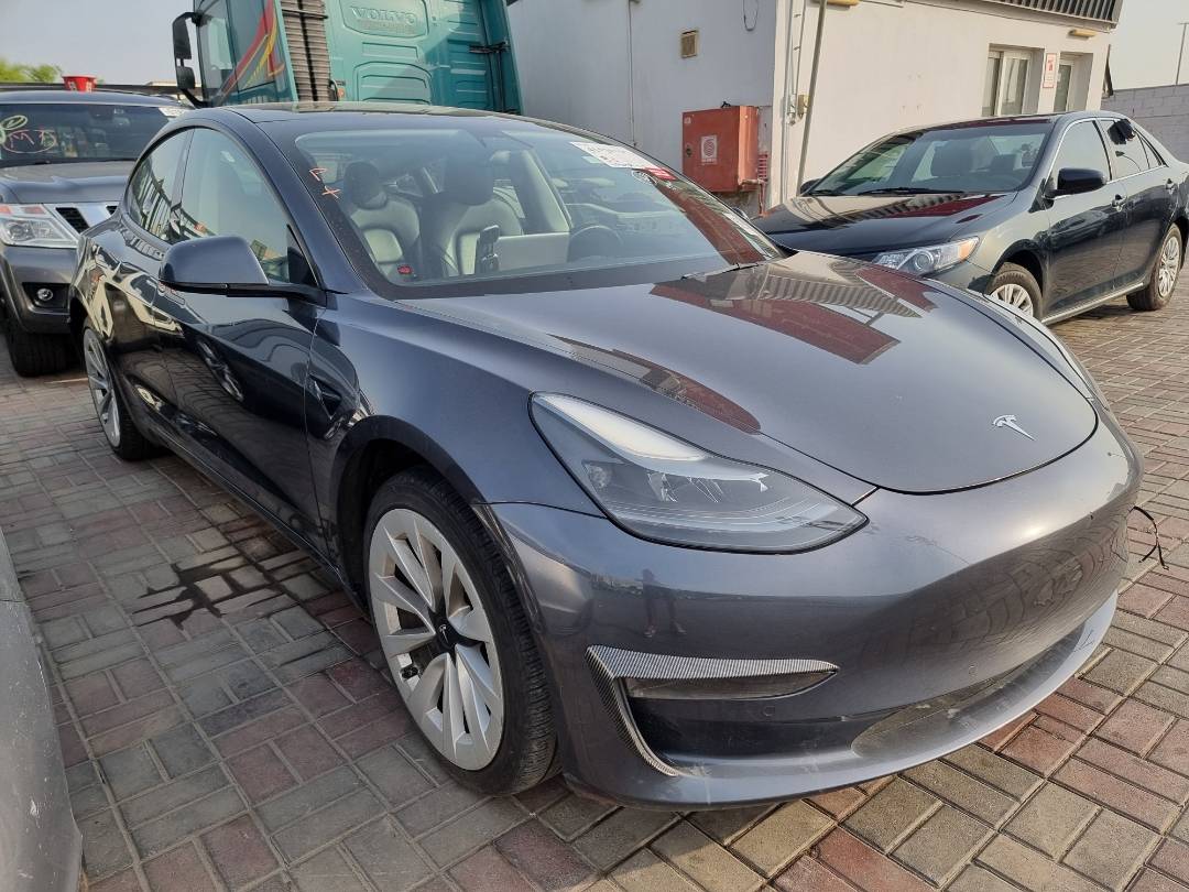 2022 TESLA MODEL 3 — 103429 Miles — Lot 214578 — Souq - Marhaba Auctions Used Cars - Image 3