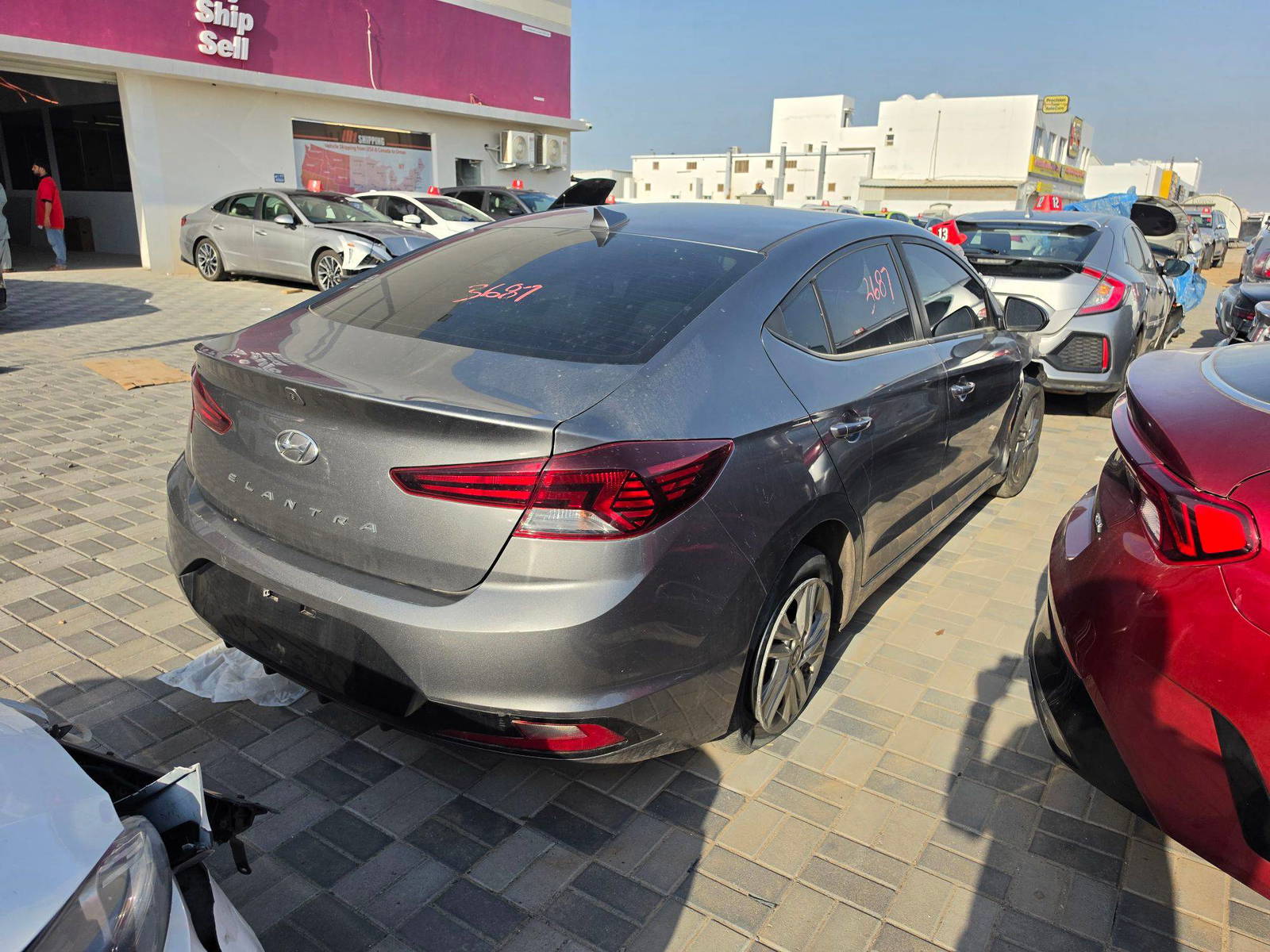 2020 HYUNDAI ELANTRA — 189125 Miles — Lot 6LH502830 - Marhaba Auctions Used Cars - Image 5
