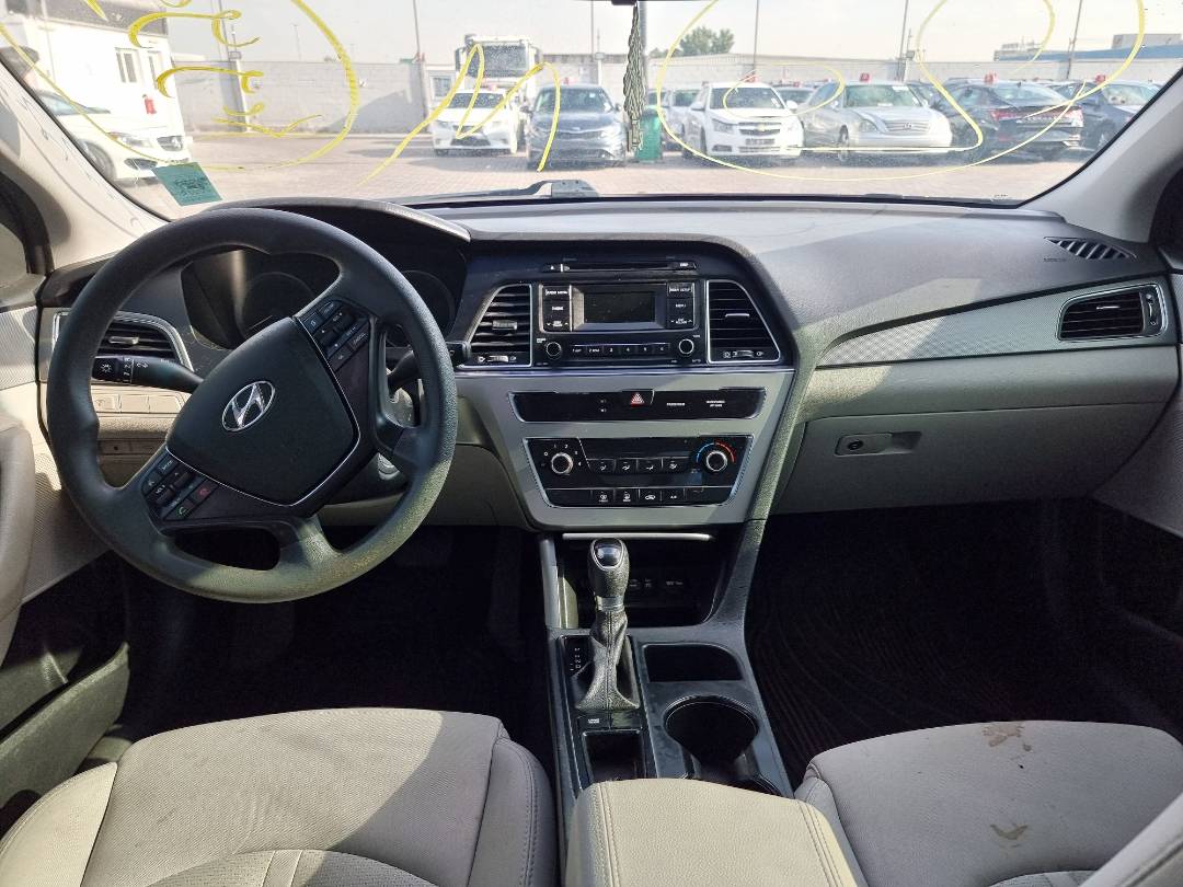 2017 HYUNDAI SONATA — 126820 Miles — Lot 125487 — Ind. 12 - Marhaba Auctions Used Cars - Image 7