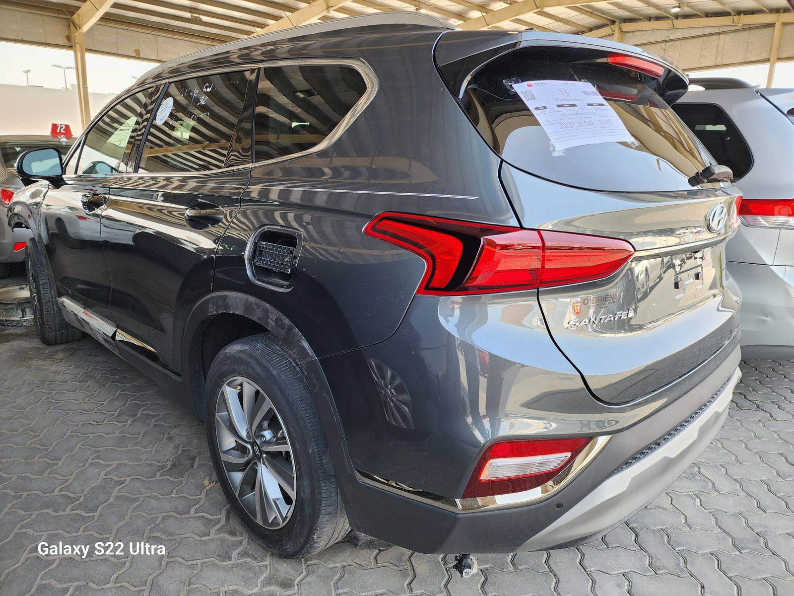 2020 HYUNDAI SANTA FE — 31248 Miles — Lot H218823 - Marhaba Auctions Used Cars - Image 4