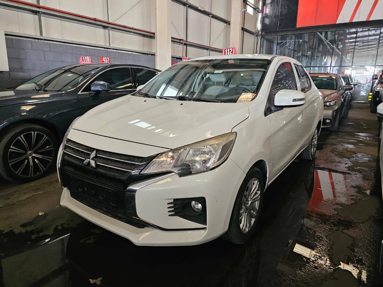 2023 MITSUBISHI ATTRAGE — sold — 117102 KM — Lot J7PH000725 — Main - Marhaba Auctions Used Cars - Image 3