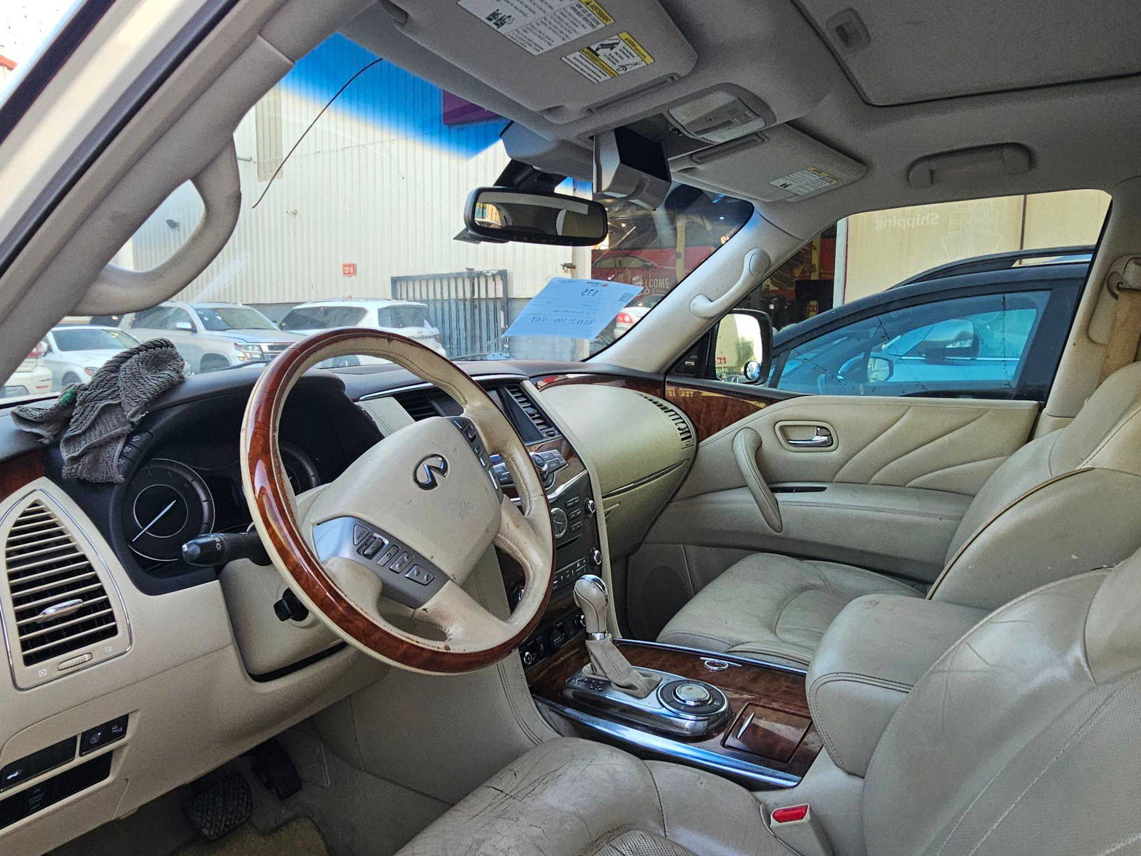 INFINITI QX80 2015 - Marhaba Auction Used Cars - Image 8