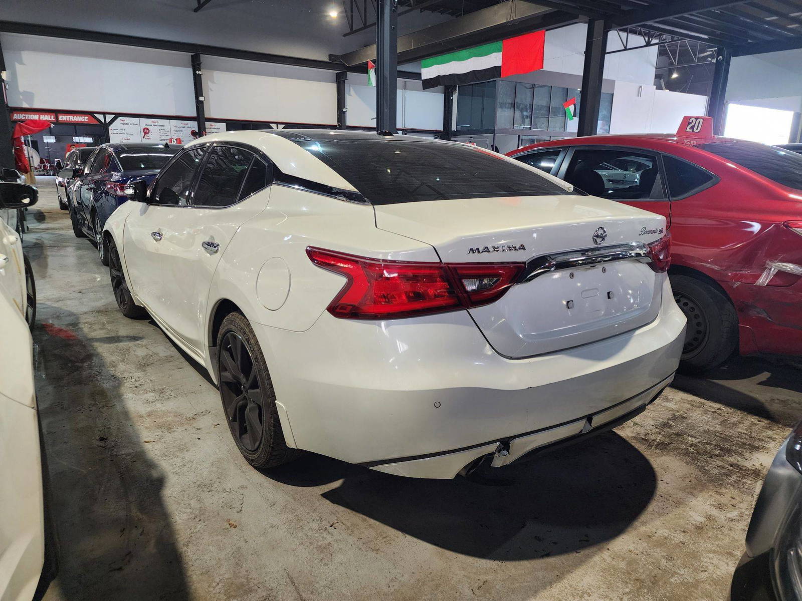 2017 NISSAN MAXIMA — 121458 Miles — Lot 392701 — Main - Marhaba Auctions Used Cars - Image 3