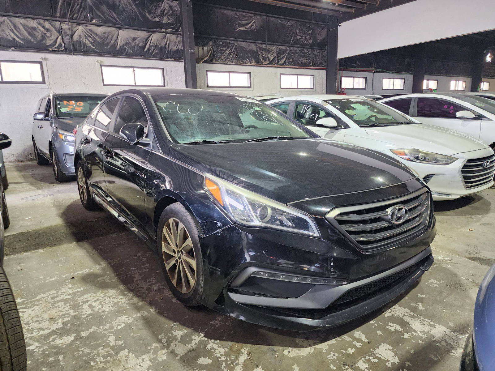 2015 HYUNDAI SONATA — 142637 Miles — Lot H251184 — Main - Marhaba Auctions Used Cars - Image 3