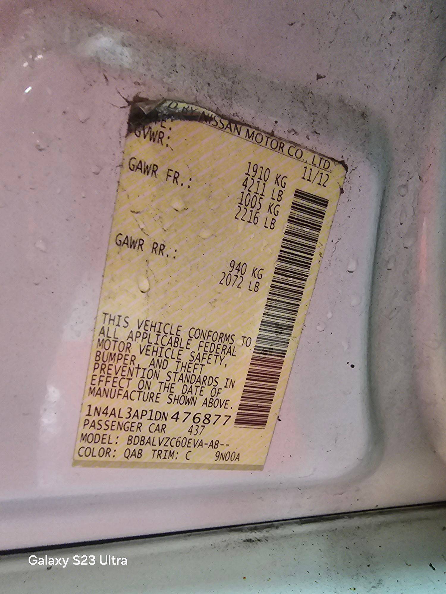 NISSAN ALTIMA 2013 - Marhaba Auction Used Cars - Image 9