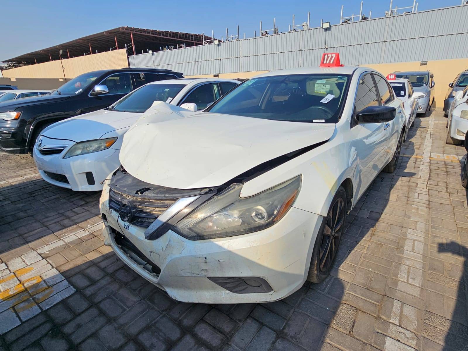 2017 NISSAN ALTIMA — 216622 Miles — Lot HC297156 - Marhaba Auctions Used Cars - Image 2