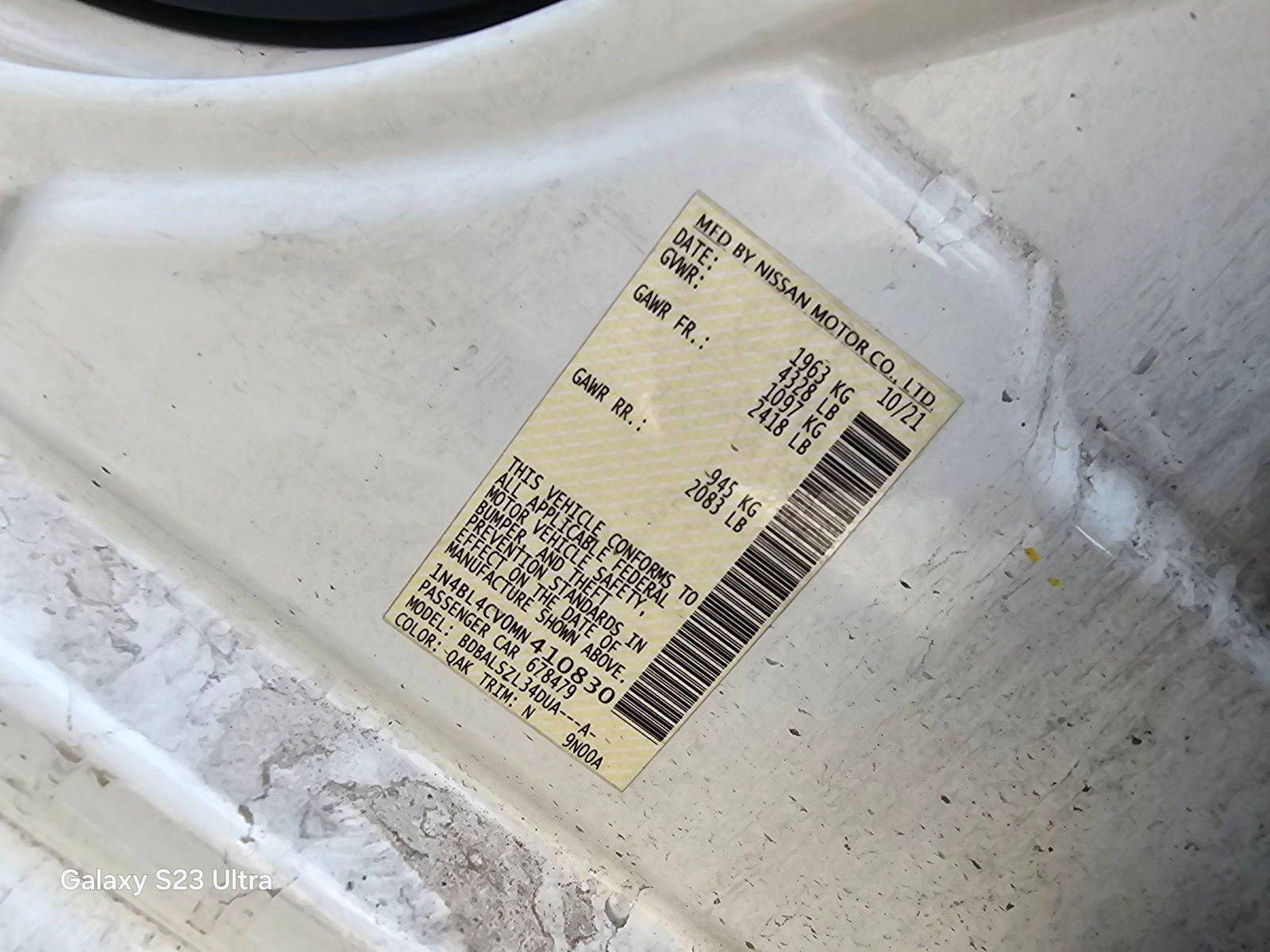 NISSAN ALTIMA 2021 - Marhaba Auction Used Cars - Image 7