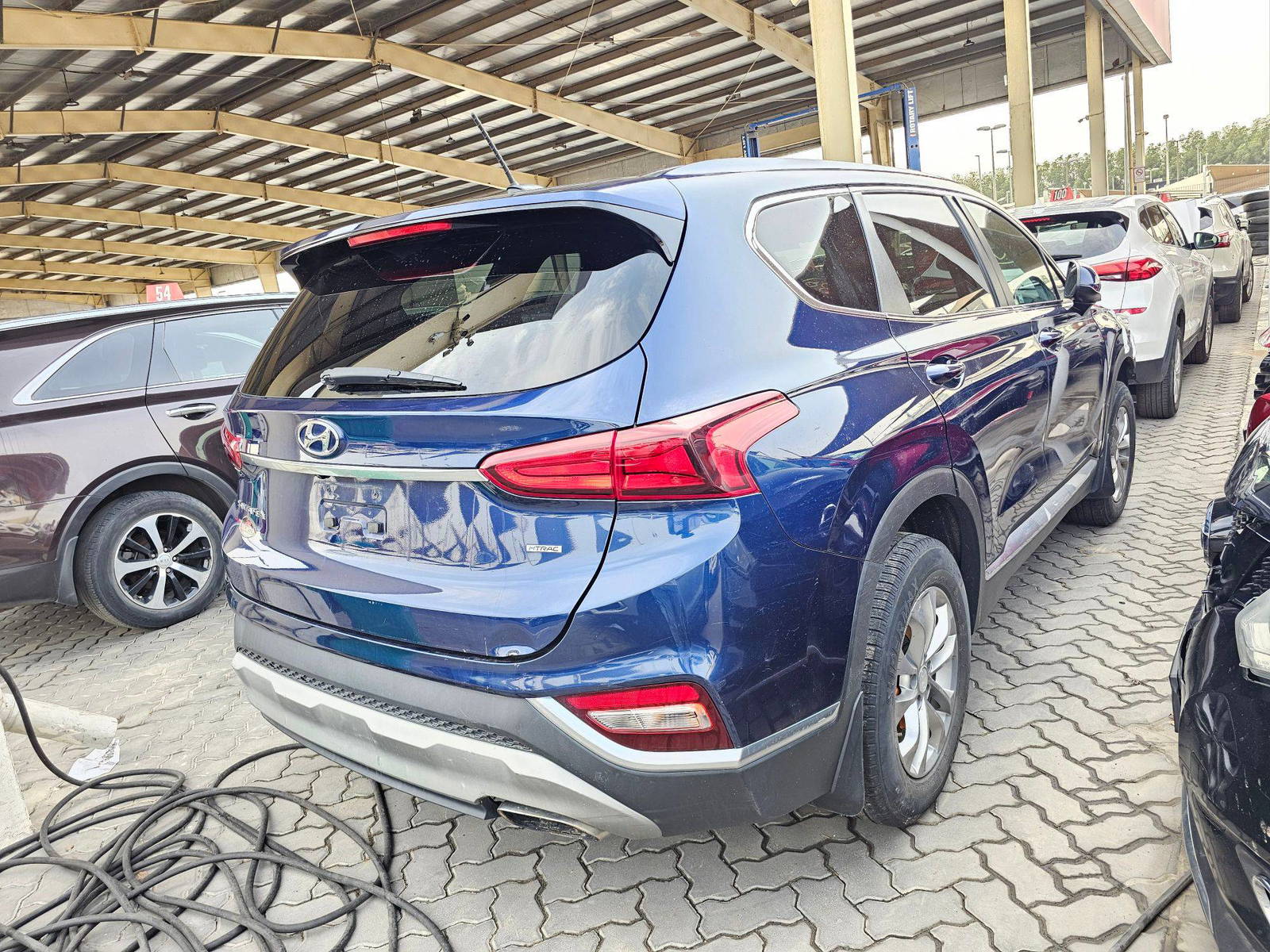 HYUNDAI SANTA FE 2020 - Marhaba Auction Used Cars - Image 3