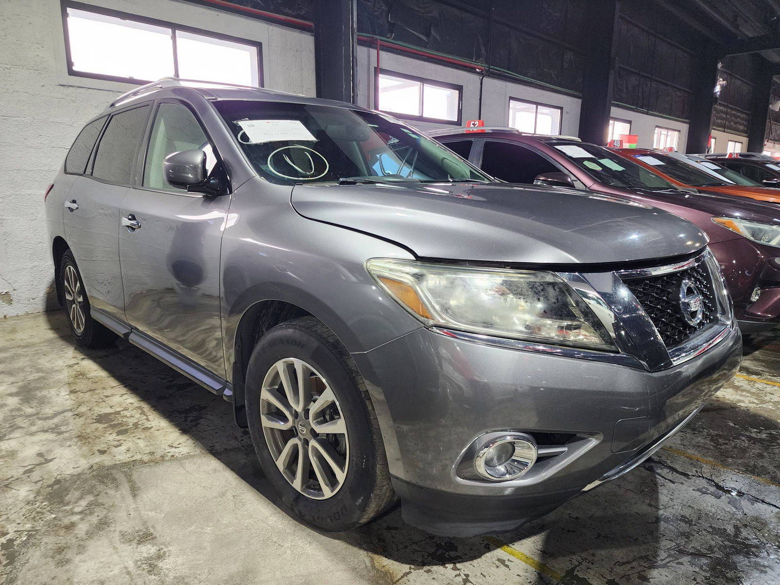 2015 NISSAN PATHFINDER — 160509 Miles — Lot 90054 — Al Quoz - Marhaba Auctions Used Cars - Image 3