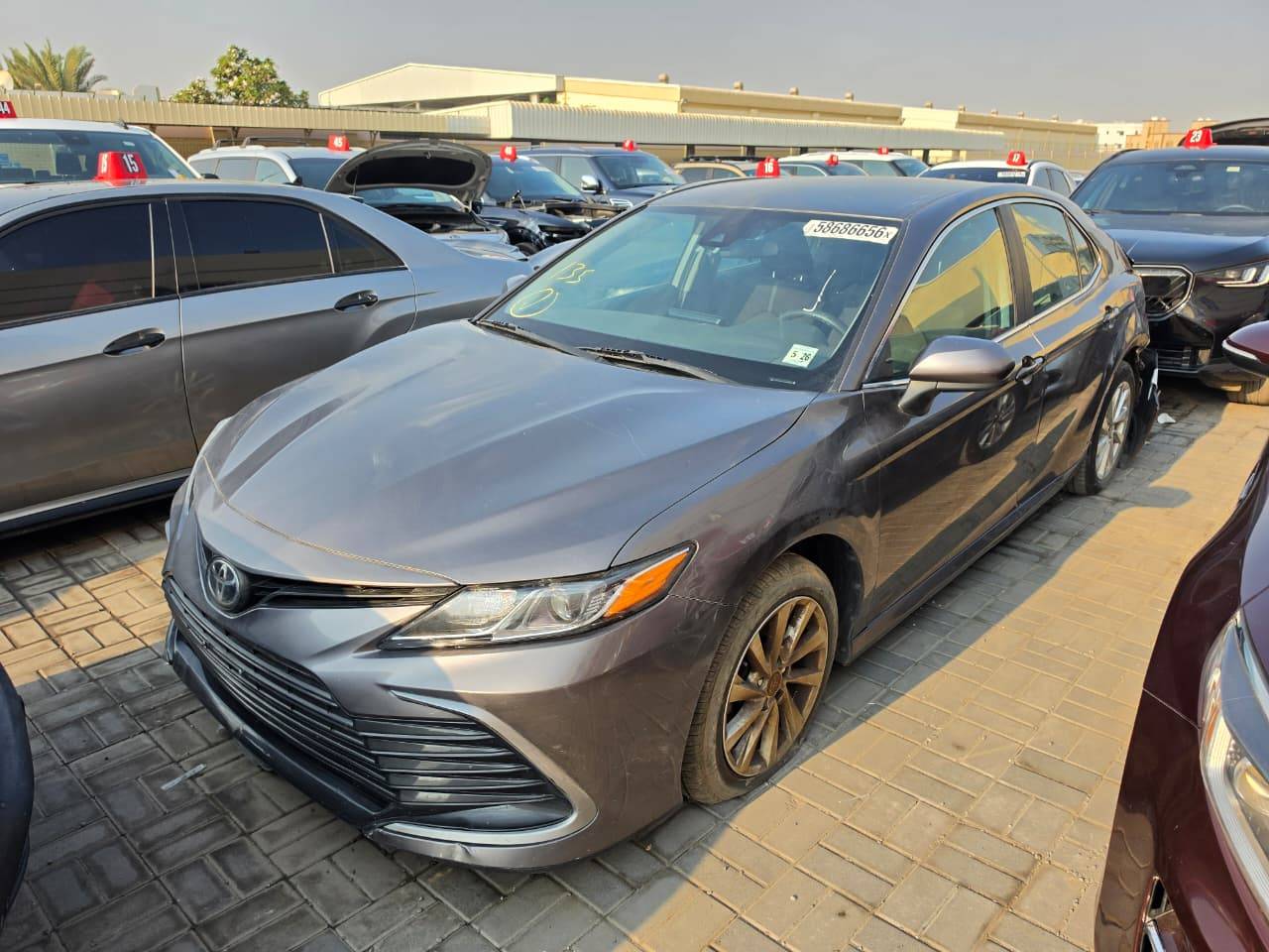 2021 TOYOTA CAMRY — 58385 Miles — Lot U573596 - Marhaba Auctions Used Cars - Image 3