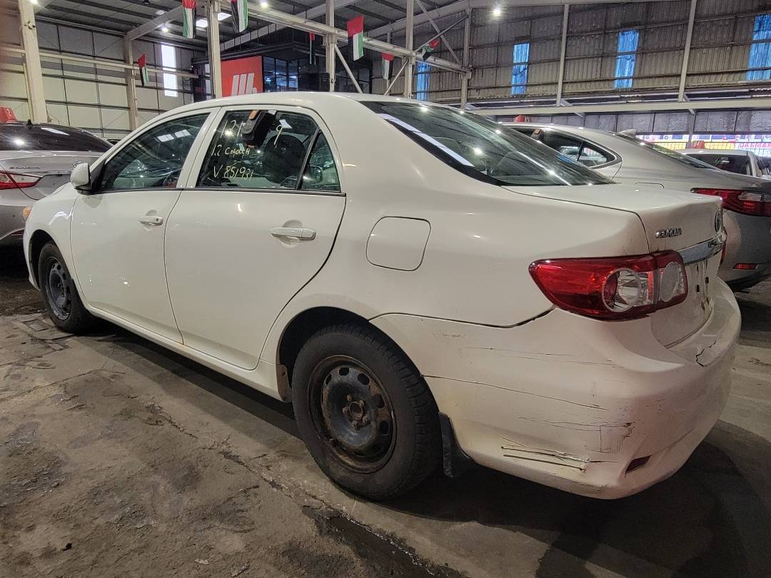 2012 TOYOTA COROLLA — 347320 KM — Lot 12139159 — Main - Marhaba Auctions Used Cars - Image 3