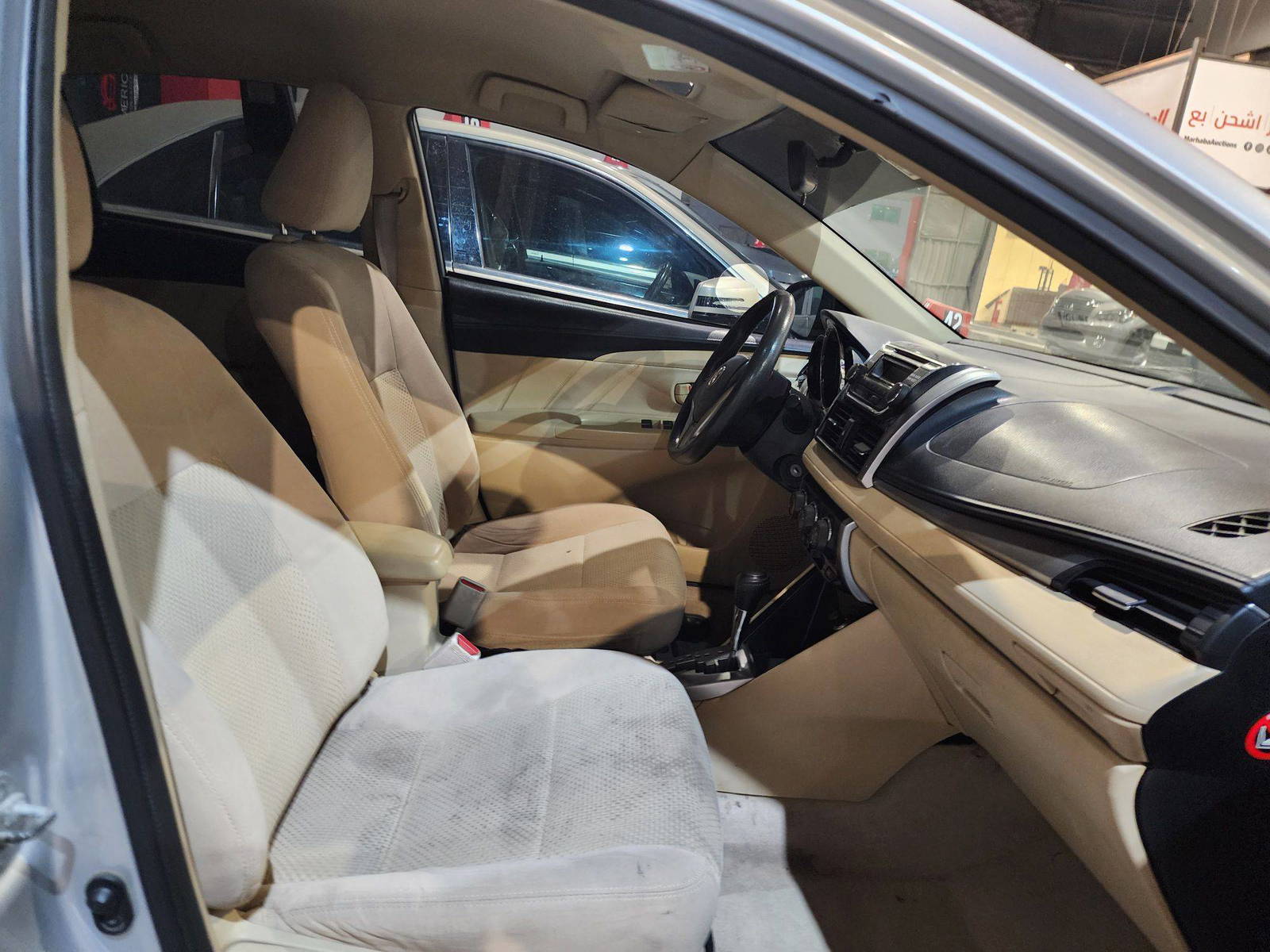 2016 TOYOTA YARIS — 237177 KM — Lot 44702 — Al Quoz - Marhaba Auctions Used Cars - Image 5
