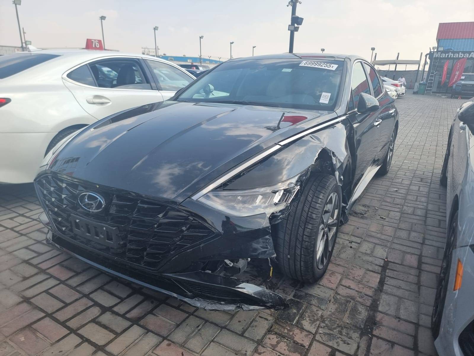 2022 HYUNDAI SONATA — 39559 Miles — Lot 85178 — Ind. 12 - Marhaba Auctions Used Cars - Image 4