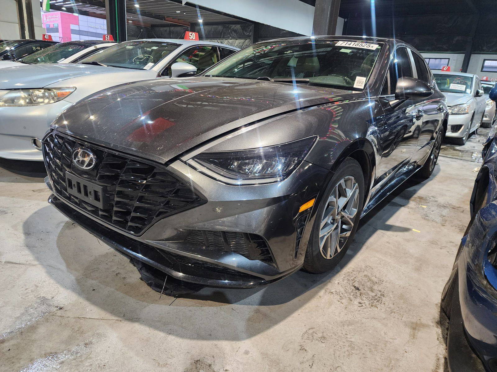 2022 HYUNDAI SONATA — 63243 Miles — Lot 243100 — Main - Marhaba Auctions Used Cars - Image 3
