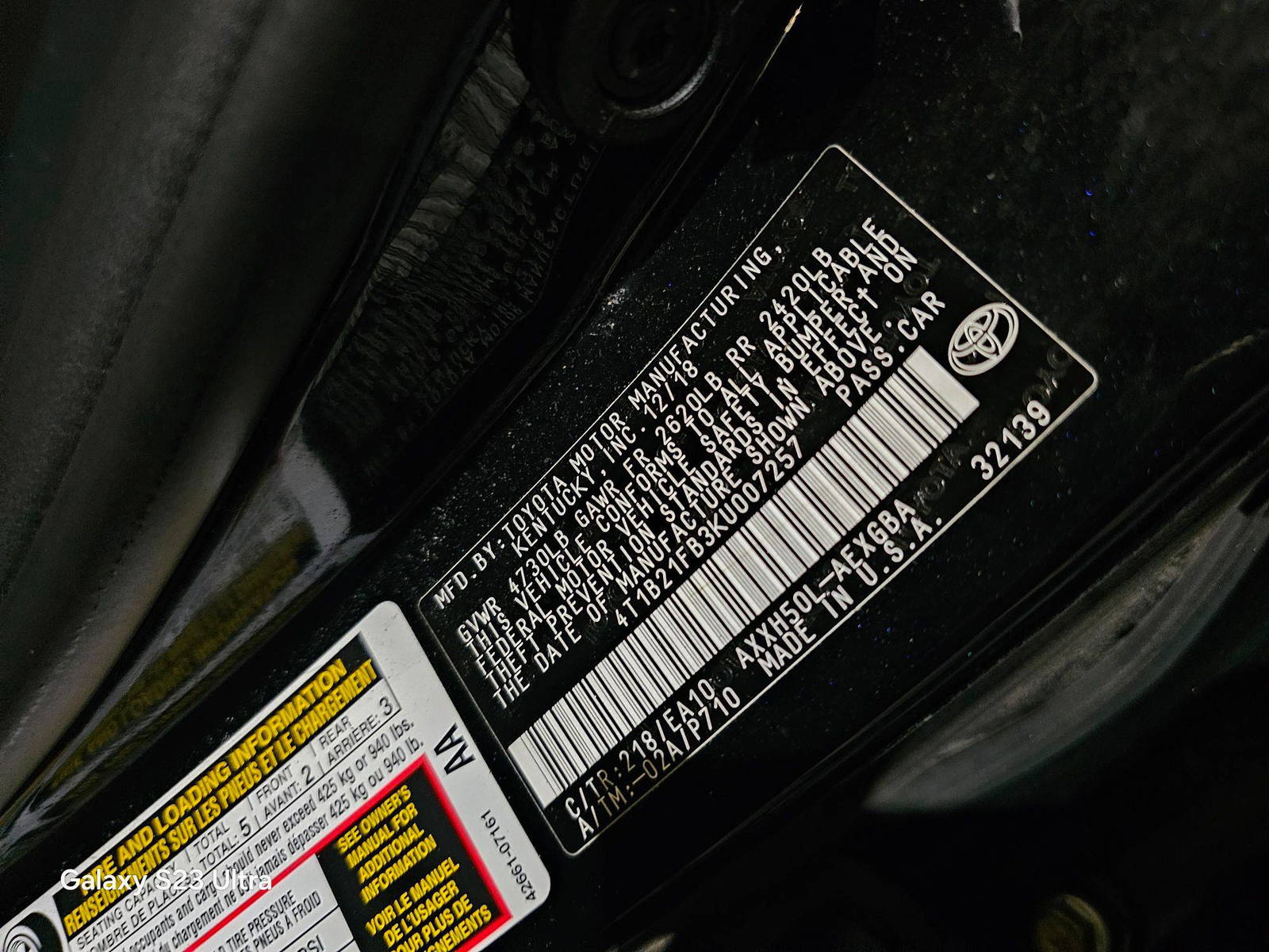 TOYOTA AVALON 2019 - Marhaba Auction Used Cars - Image 10