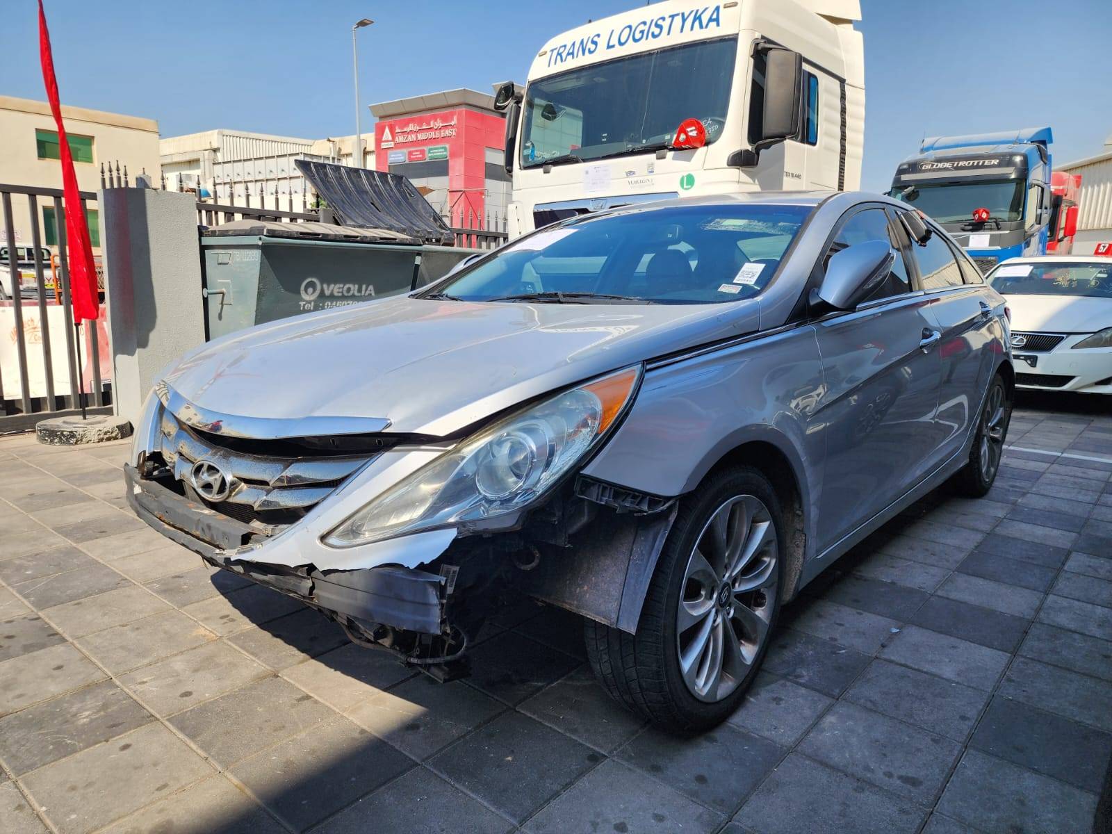 2013 HYUNDAI SONATA — 159871 Miles — Lot 45501084 — Al Quoz - Marhaba Auctions Used Cars - Image 6