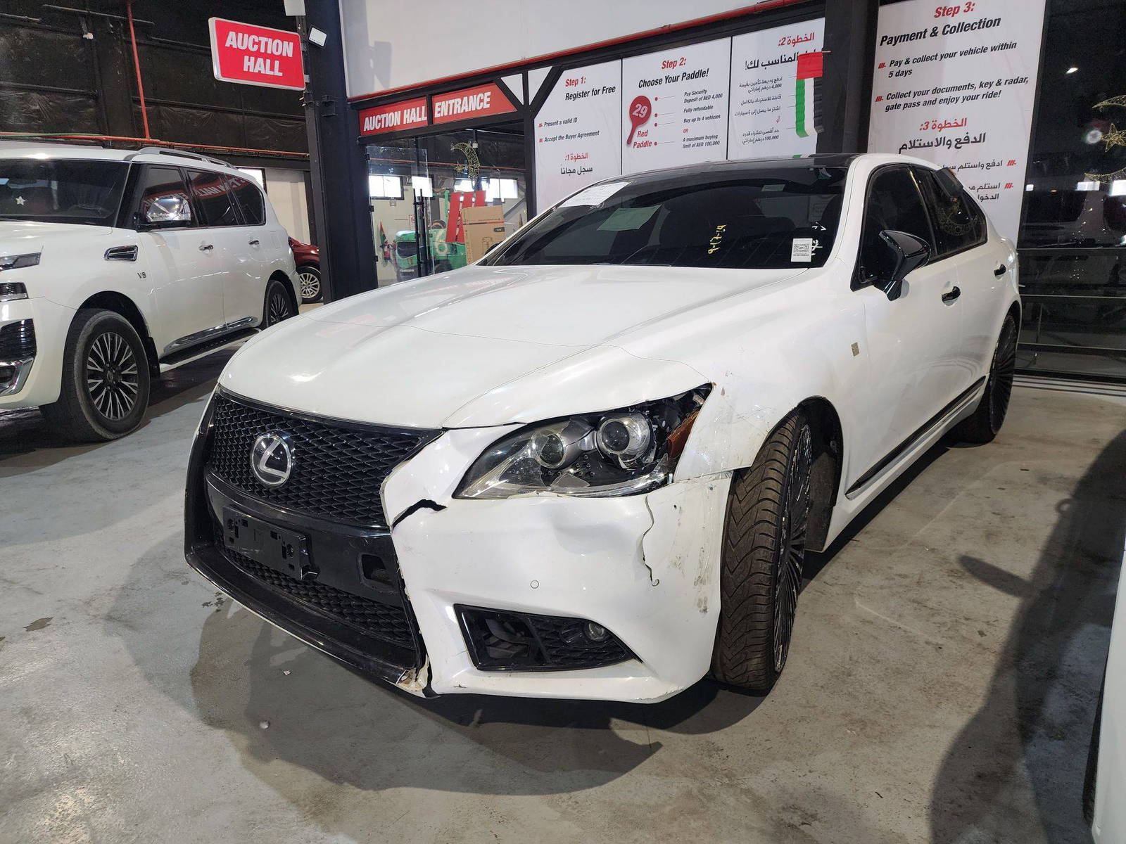 2015 LEXUS LS 460 — 102605 Miles — Lot 40347423 — Souq - Marhaba Auctions Used Cars - Image 5