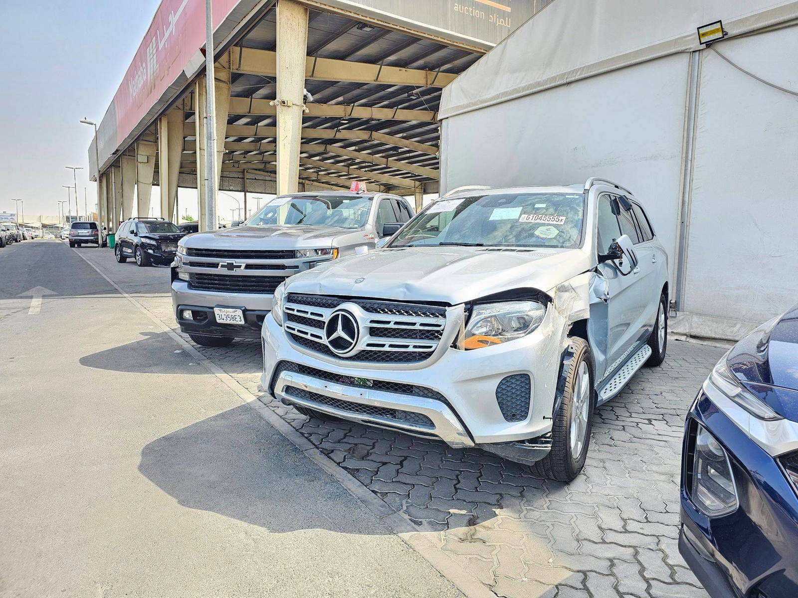 MERCEDES BENZ GLS 450 2017 - Marhaba Auction Used Cars - Image 4