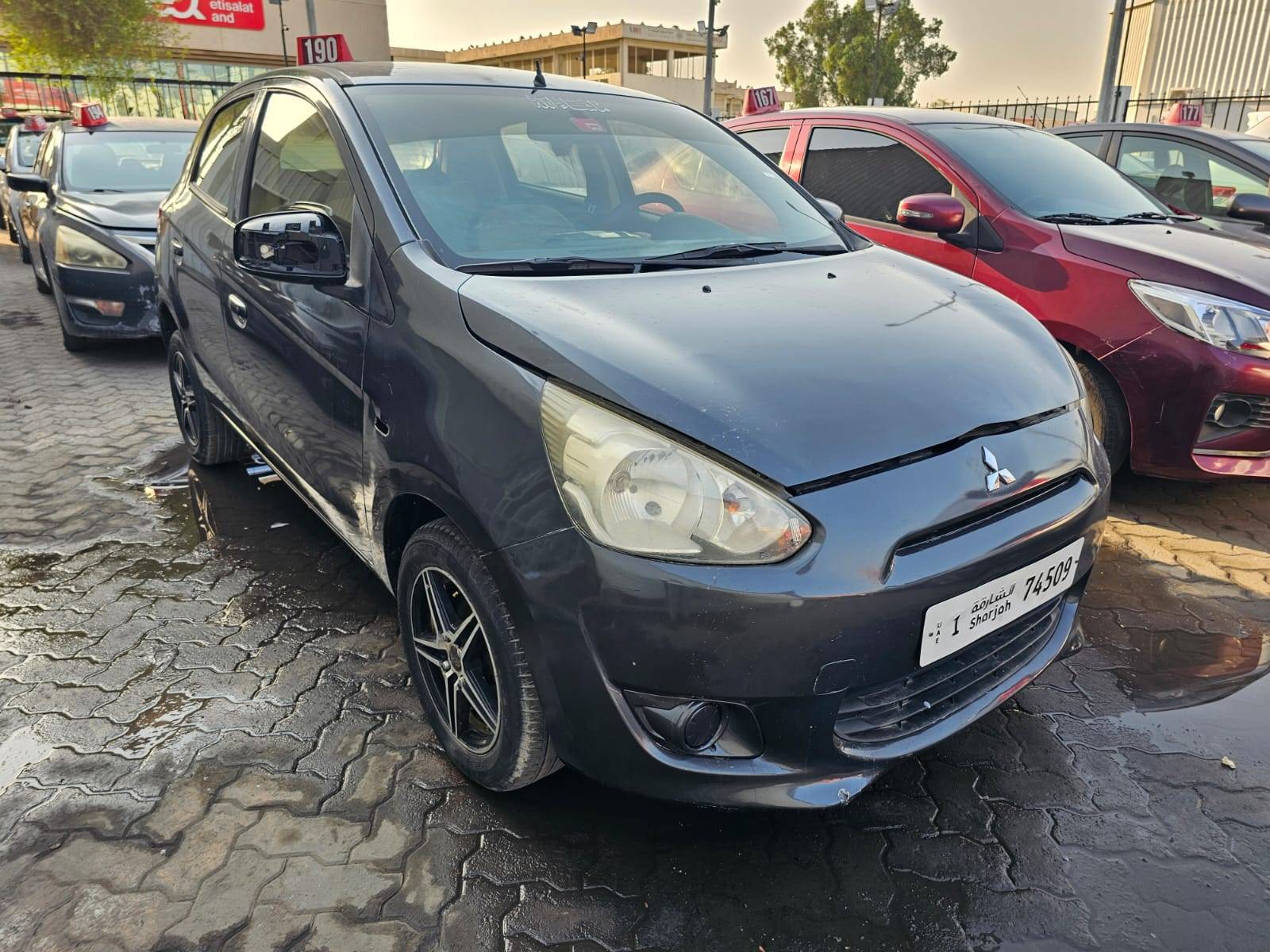 2014 MITSUBISHI MIRAGE — 225655 KM — Lot AEH015104 — Main - Marhaba Auctions Used Cars - Image 4