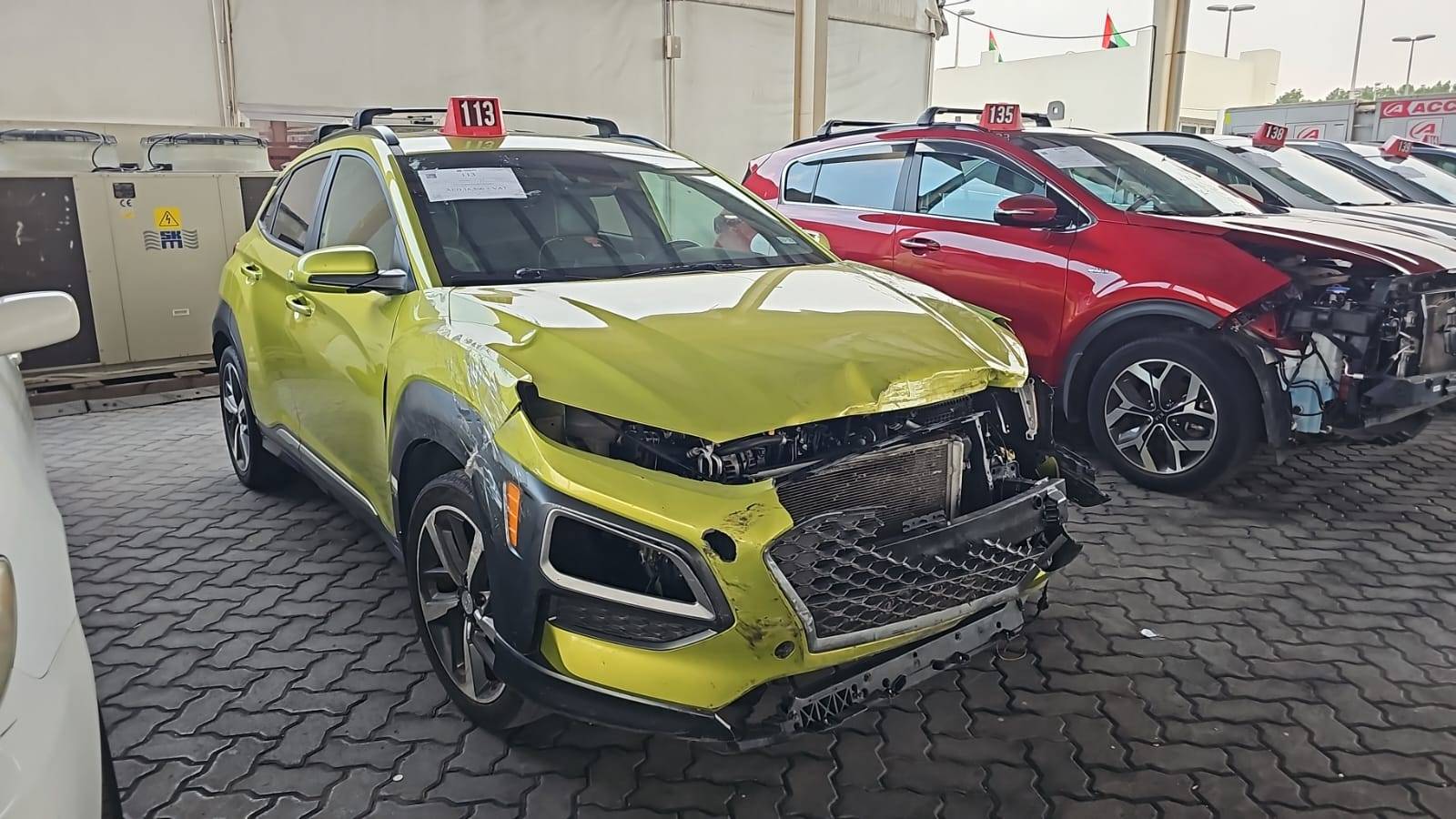 2020 HYUNDAI KONA — 61935 Miles — Lot LU591487 — Souq - Marhaba Auctions Used Cars - Image 4