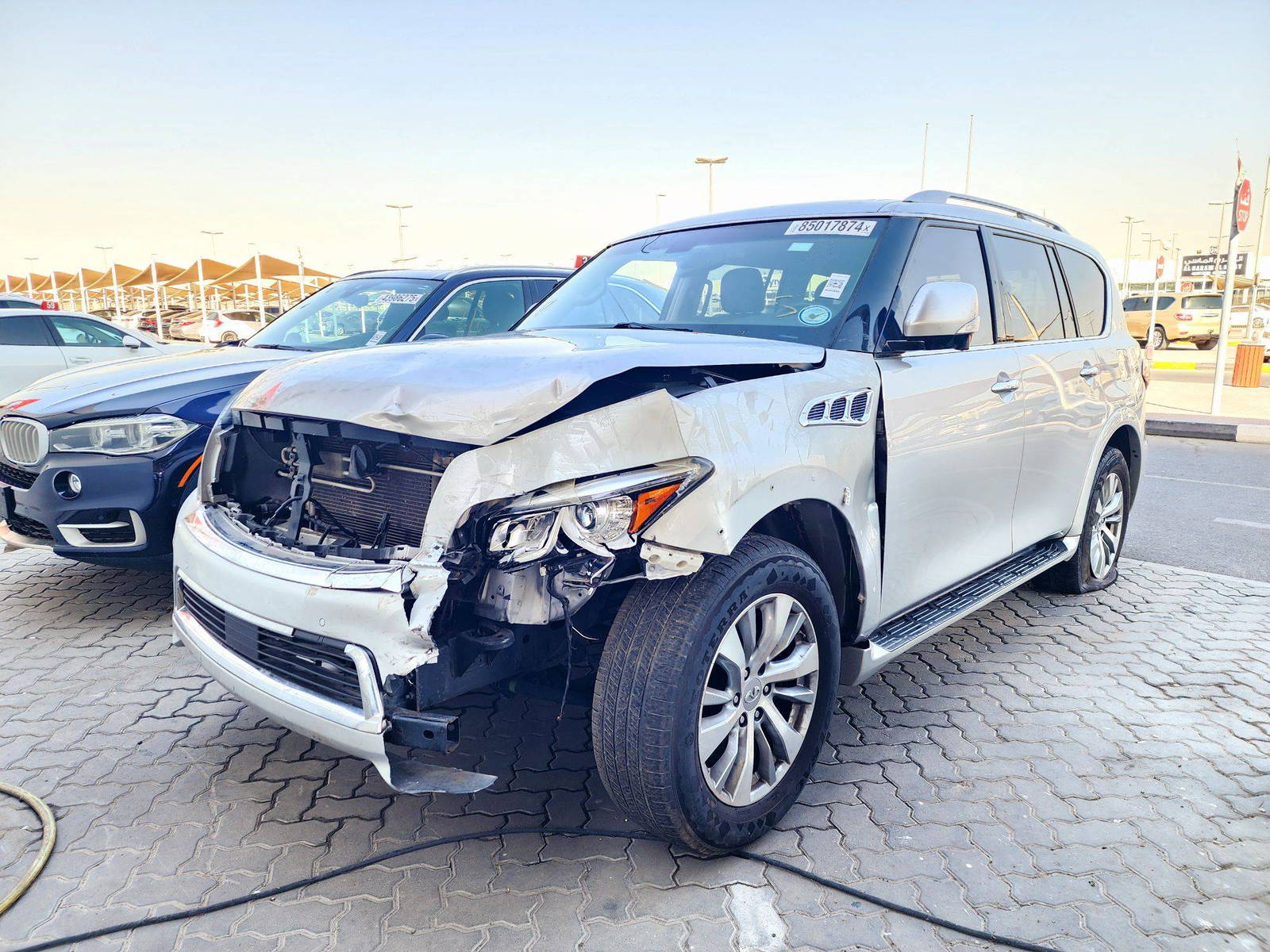 2017 INFINITI QX80 — 143064 Miles — Lot 85017874 — Main - Marhaba Auctions Used Cars - Image 5