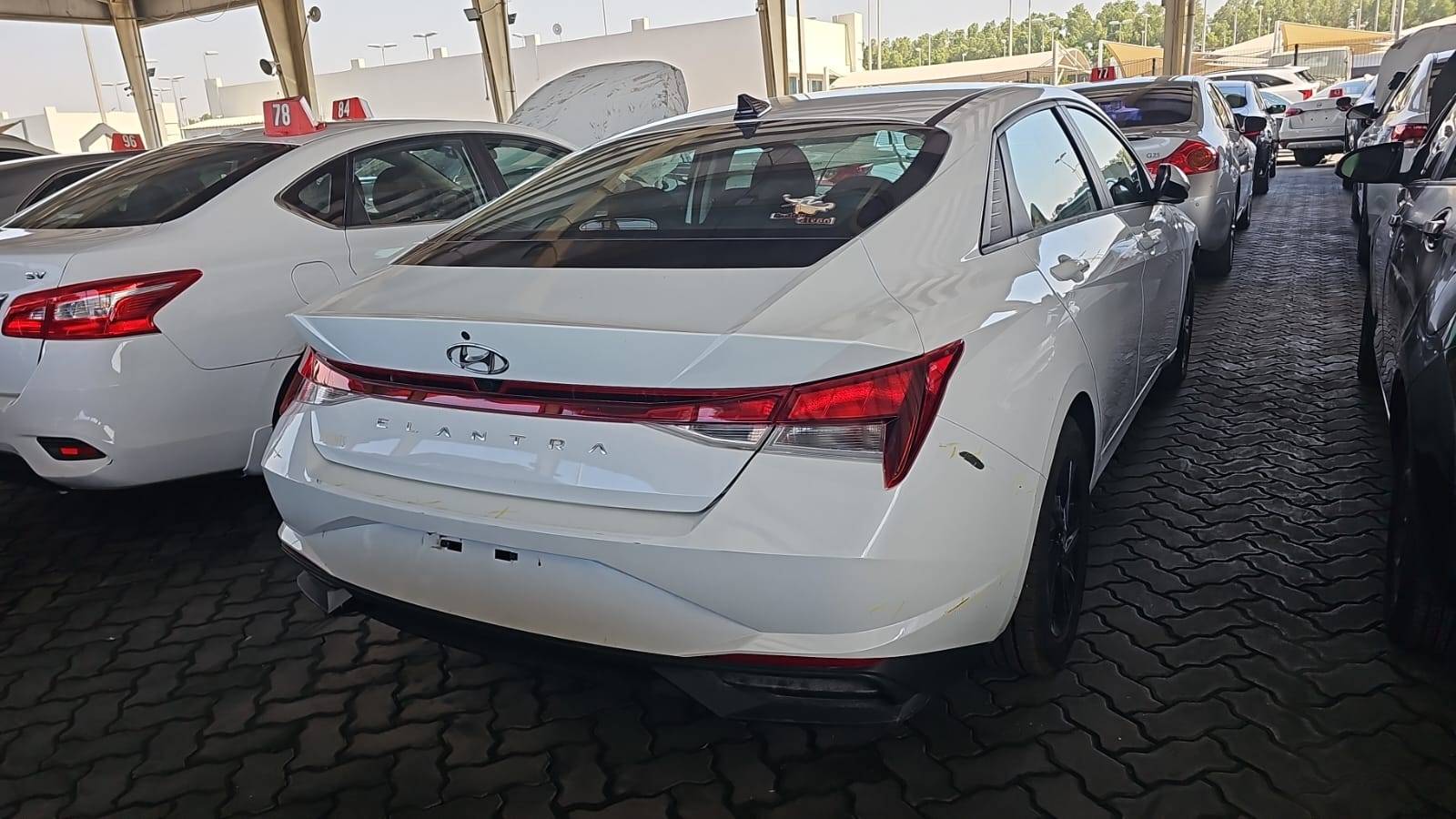 HYUNDAI ELANTRA 2021 - Marhaba Auction Used Cars - Image 9