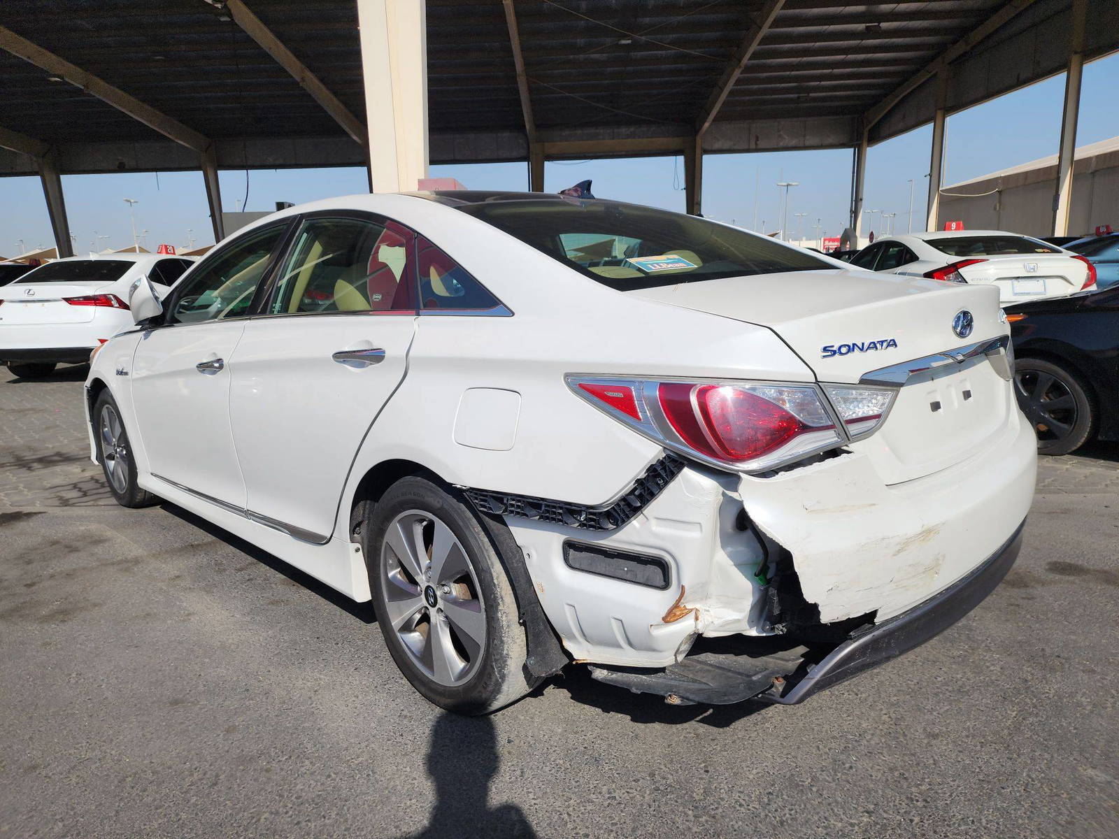 2012 HYUNDAI SONATA — 236811 Miles — Lot 125487 — Souq - Marhaba Auctions Used Cars - Image 5
