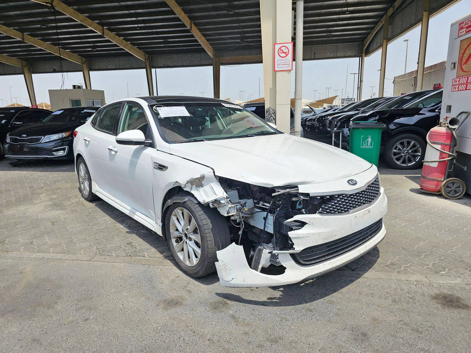 2016 KIA OPTIMA — 178032 Miles — Lot 43227855 — Souq - Marhaba Auctions Used Cars - Image 3