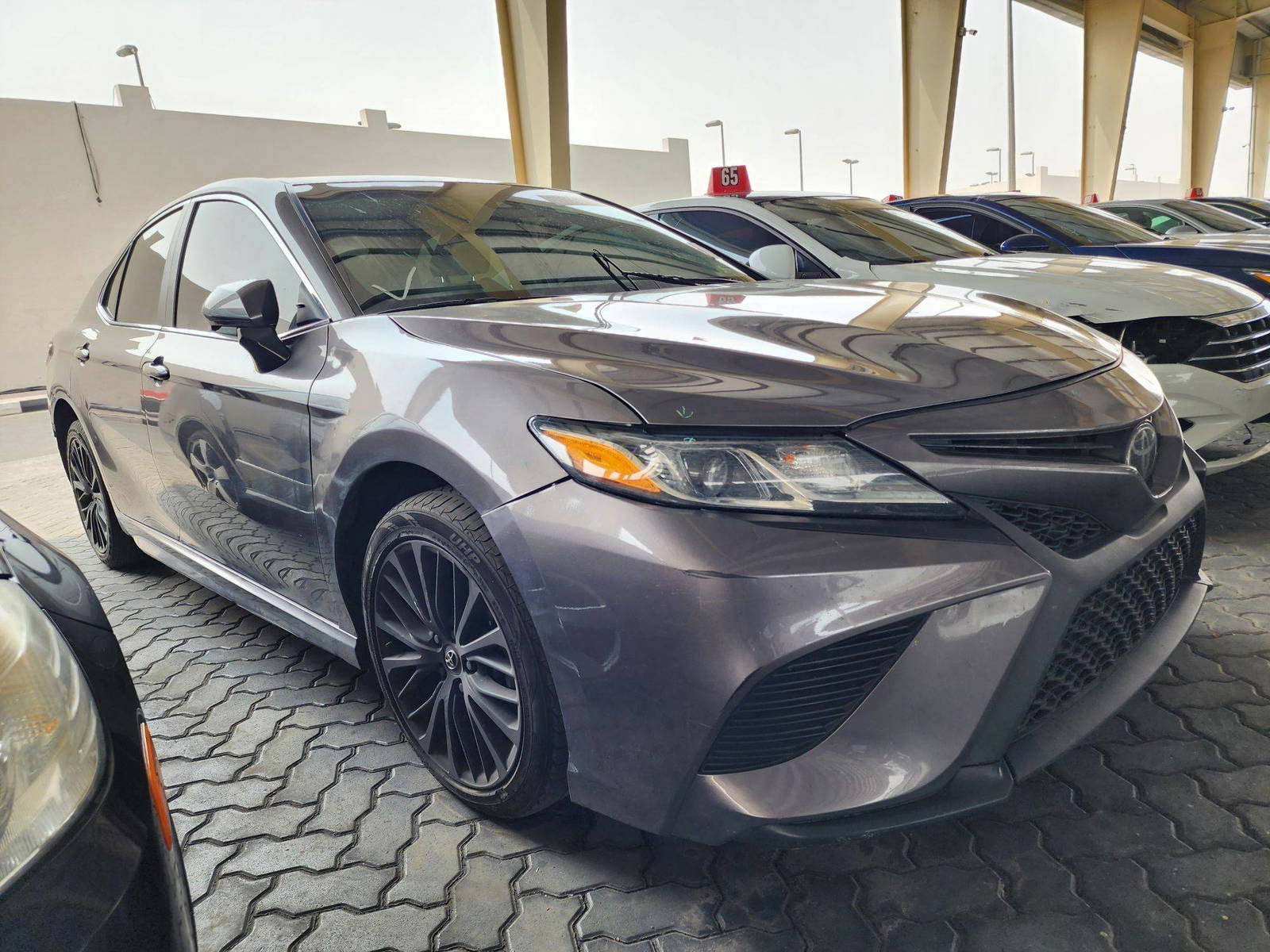 2019 TOYOTA CAMRY — 104316 Miles — Lot 93357 — Ind. 12 - Marhaba Auctions Used Cars - Image 3
