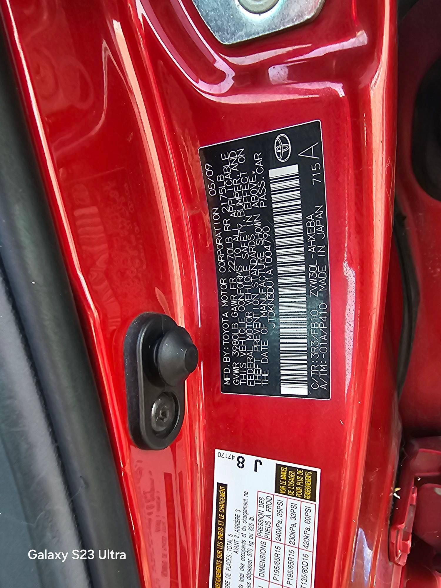 2010 TOYOTA PRIUS — 211623 Miles — Lot 004790 — Main - Marhaba Auctions Used Cars - Image 10