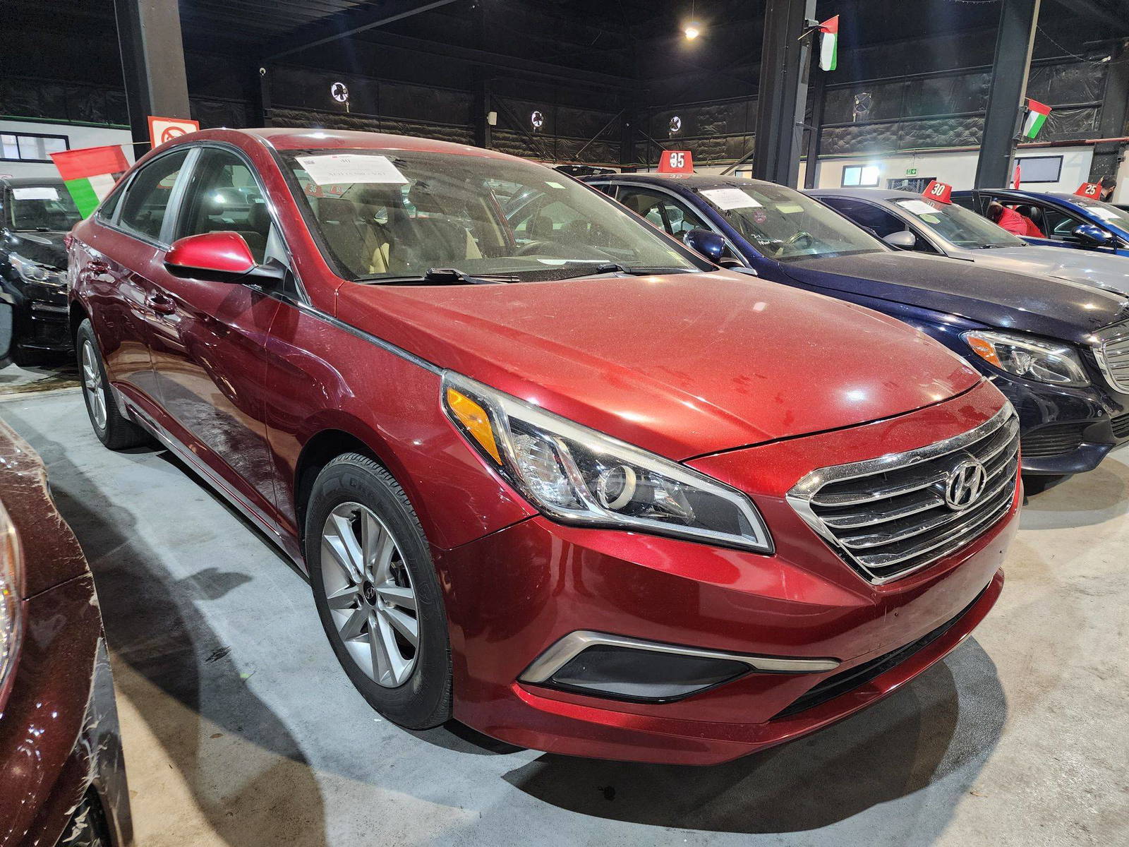 2016 HYUNDAI SONATA — 136567 Miles — Lot 314605 — Al Quoz - Marhaba Auctions Used Cars - Image 4