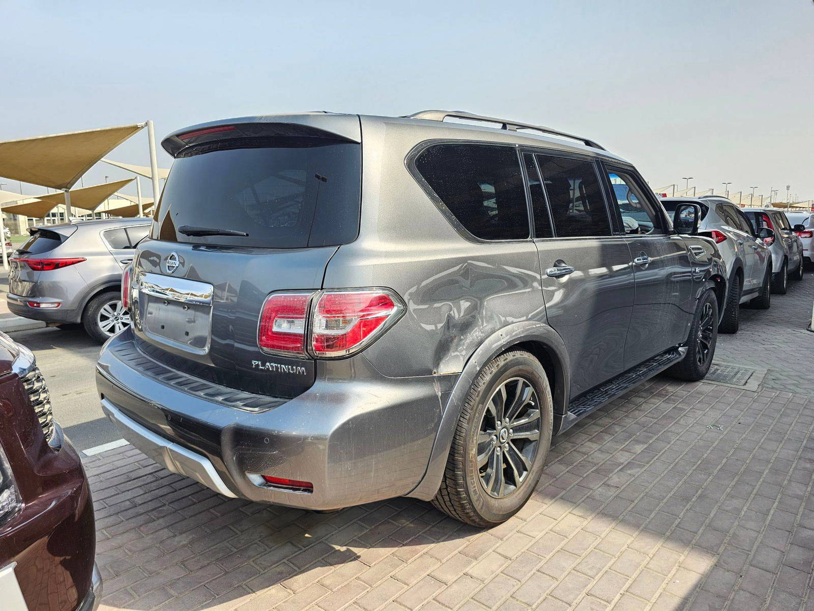 2017 NISSAN ARMADA — 86573 Miles — Lot F7H9303410 — Souq - Marhaba Auctions Used Cars - Image 3