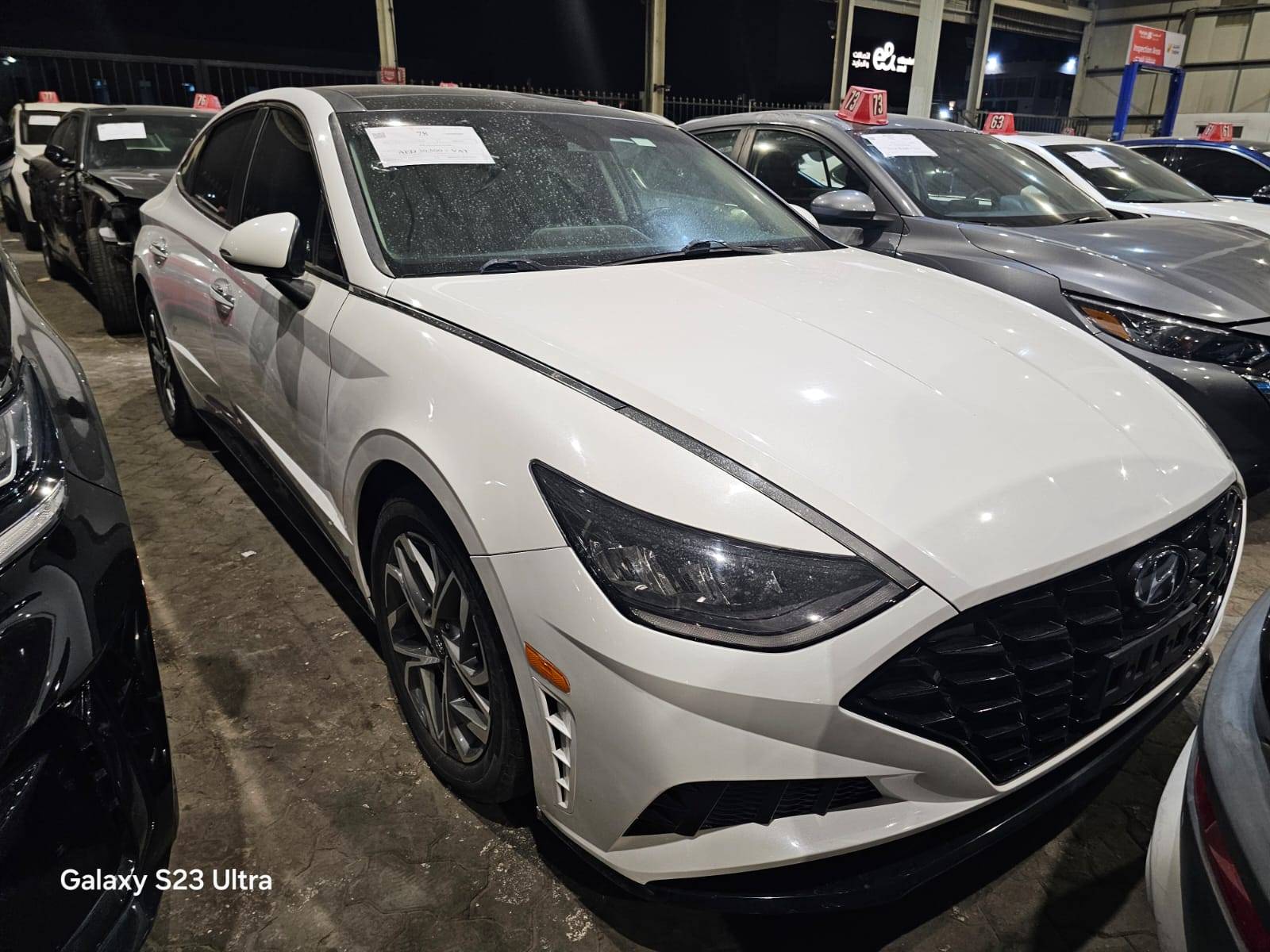 2022 HYUNDAI SONATA — 48045 KM — Lot 97906 — Main - Marhaba Auctions Used Cars - Image 4