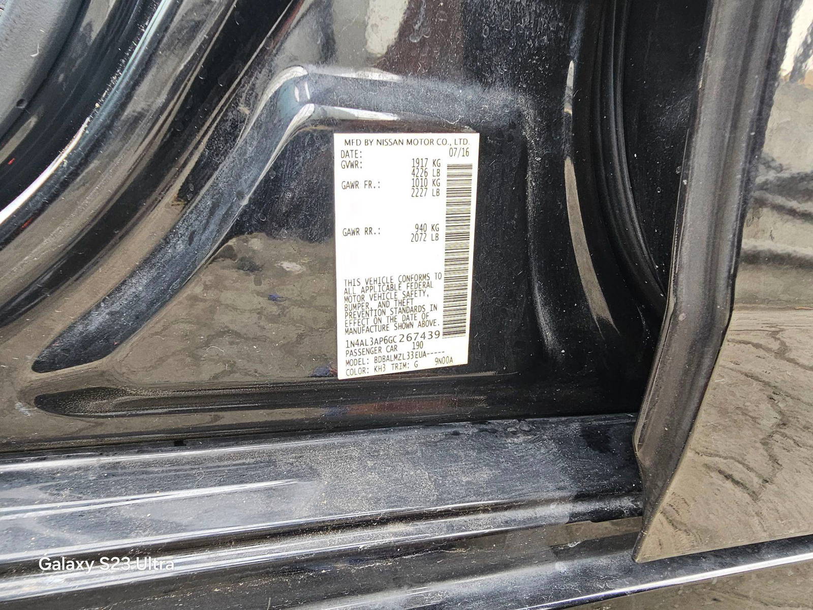 NISSAN ALTIMA 2016 - Marhaba Auction Used Cars - Image 10