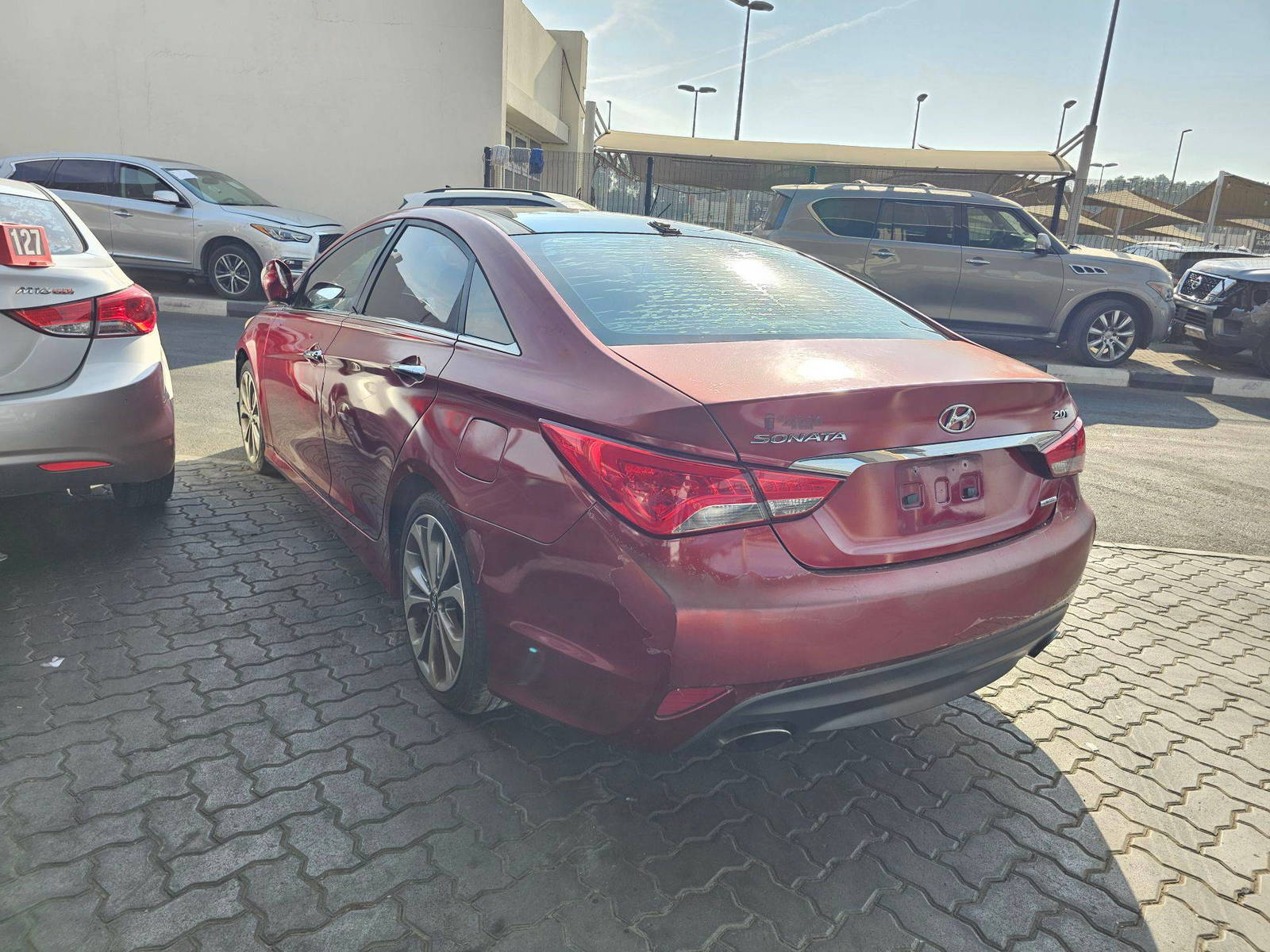 HYUNDAI SONATA 2014 - Marhaba Auction Used Cars - Image 5