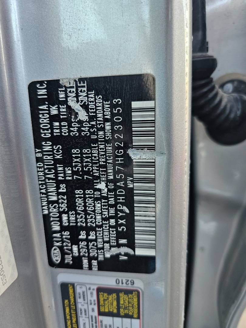 KIA SORENTO 2017 - Marhaba Auction Used Cars - Image 14