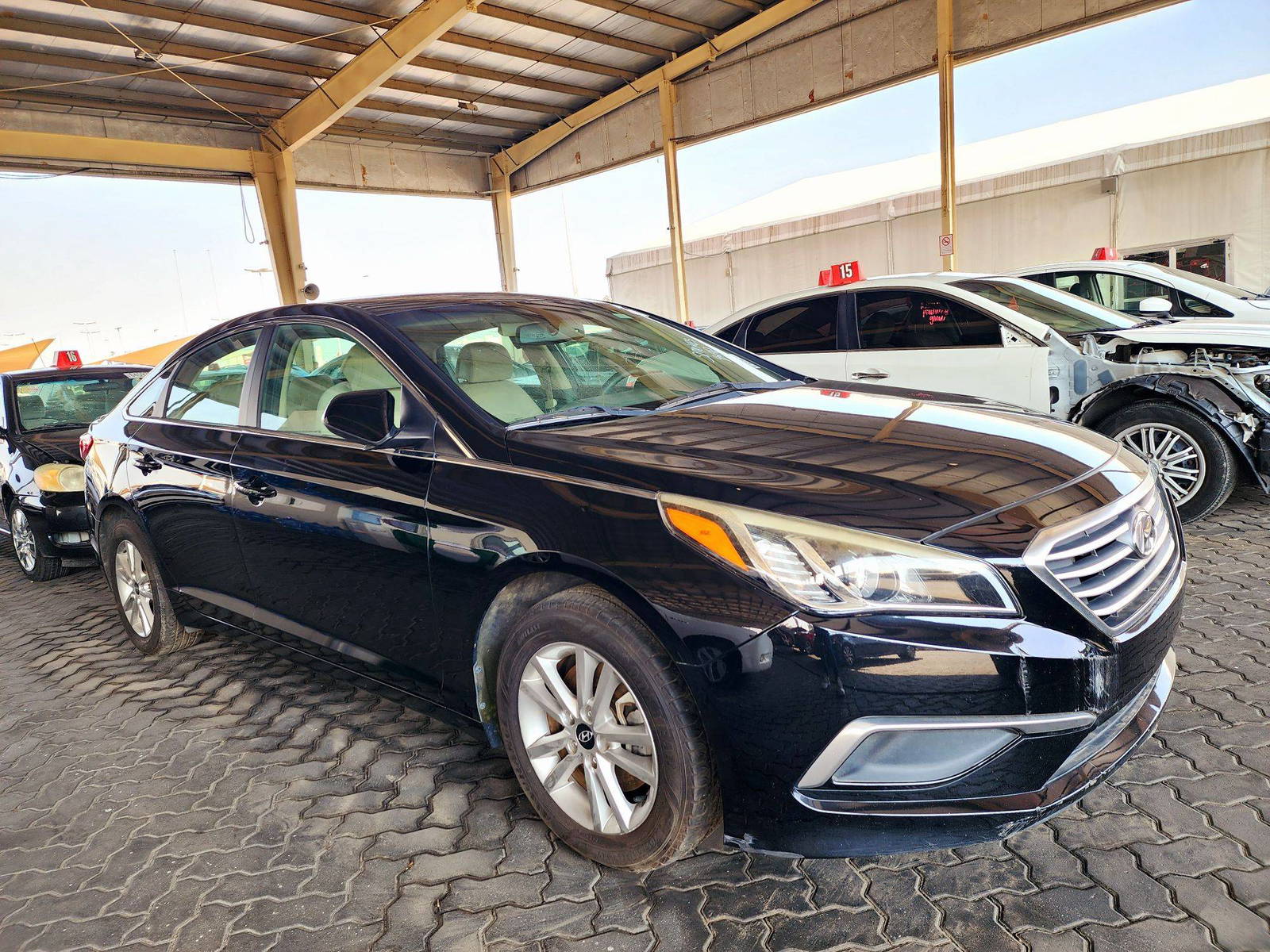 2017 HYUNDAI SONATA — 132801 Miles — Lot 227873 — Souq - Marhaba Auctions Used Cars - Image 4
