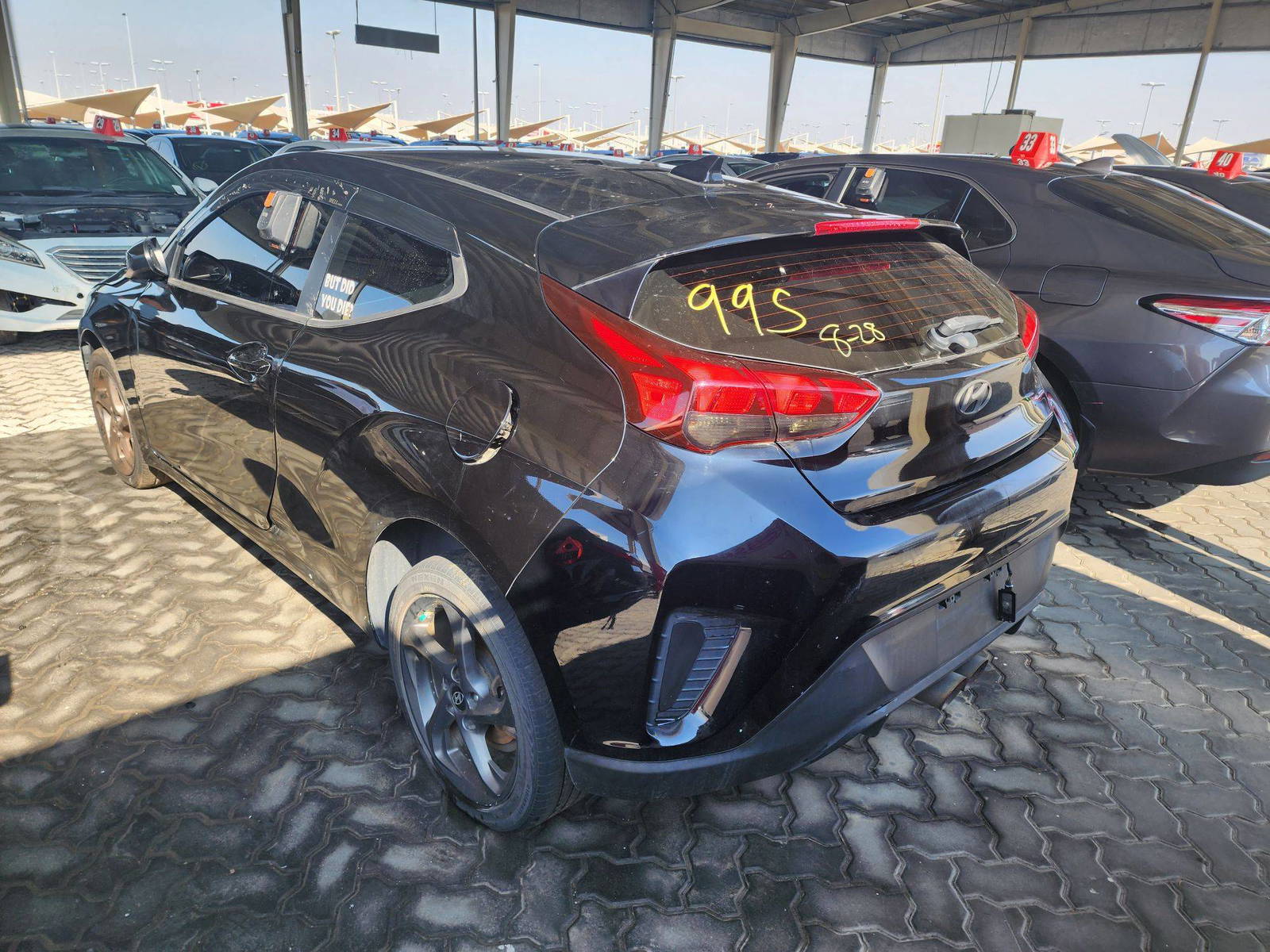 2019 HYUNDAI VELOSTER — 74307 Miles — Lot 74292073 - Marhaba Auctions Used Cars - Image 3