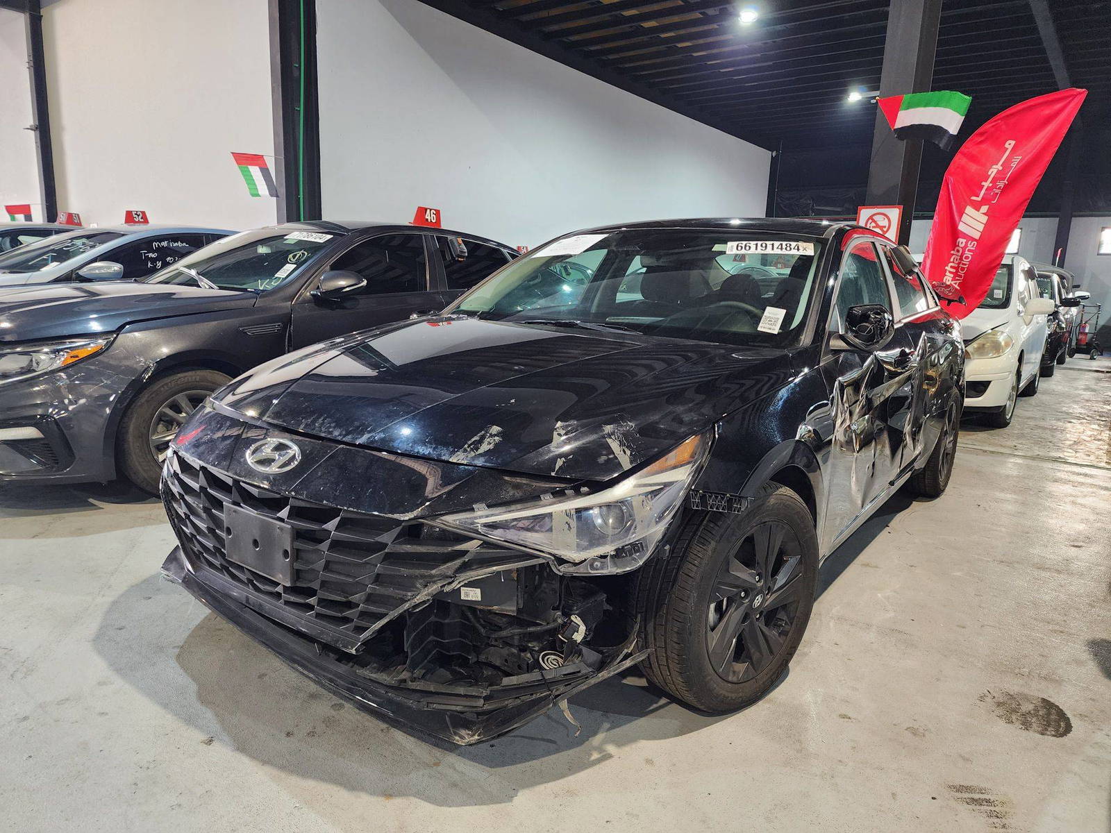 2022 HYUNDAI ELANTRA — 40290 Miles — Lot 273495 — Al Quoz - Marhaba Auctions Used Cars - Image 3