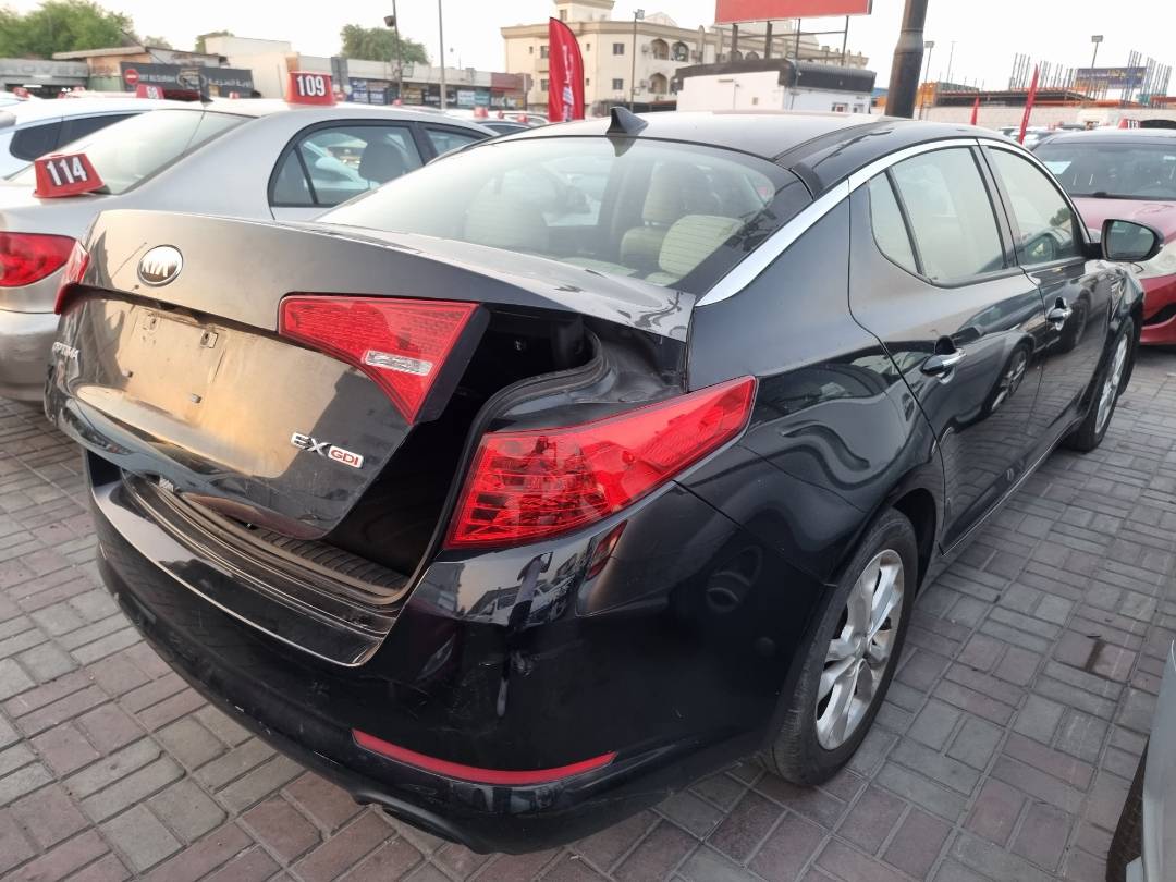 2013 KIA OPTIMA — 114336 Miles — Lot 125487 — Ind. 12 - Marhaba Auctions Used Cars - Image 3