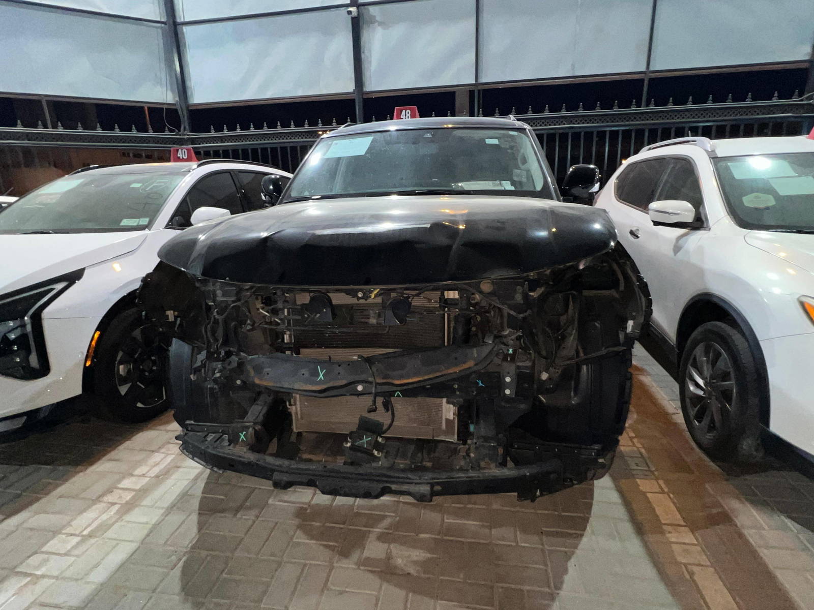 2023 NISSAN ARMADA — sold — 79 539 Miles — Lot 9P9182436 — Al Sajaa - Marhaba Auctions Used Cars - Image 4